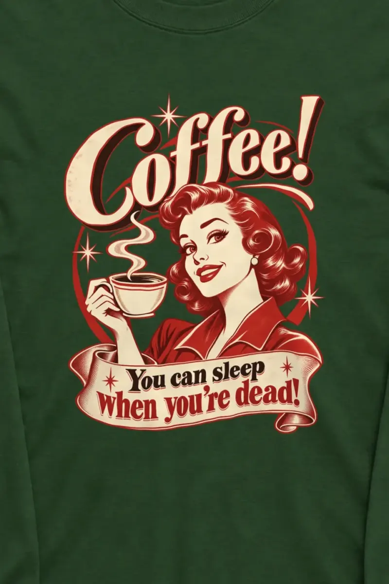 "Sleep When You’re Dead" Unisex Longsleeve T-shirt