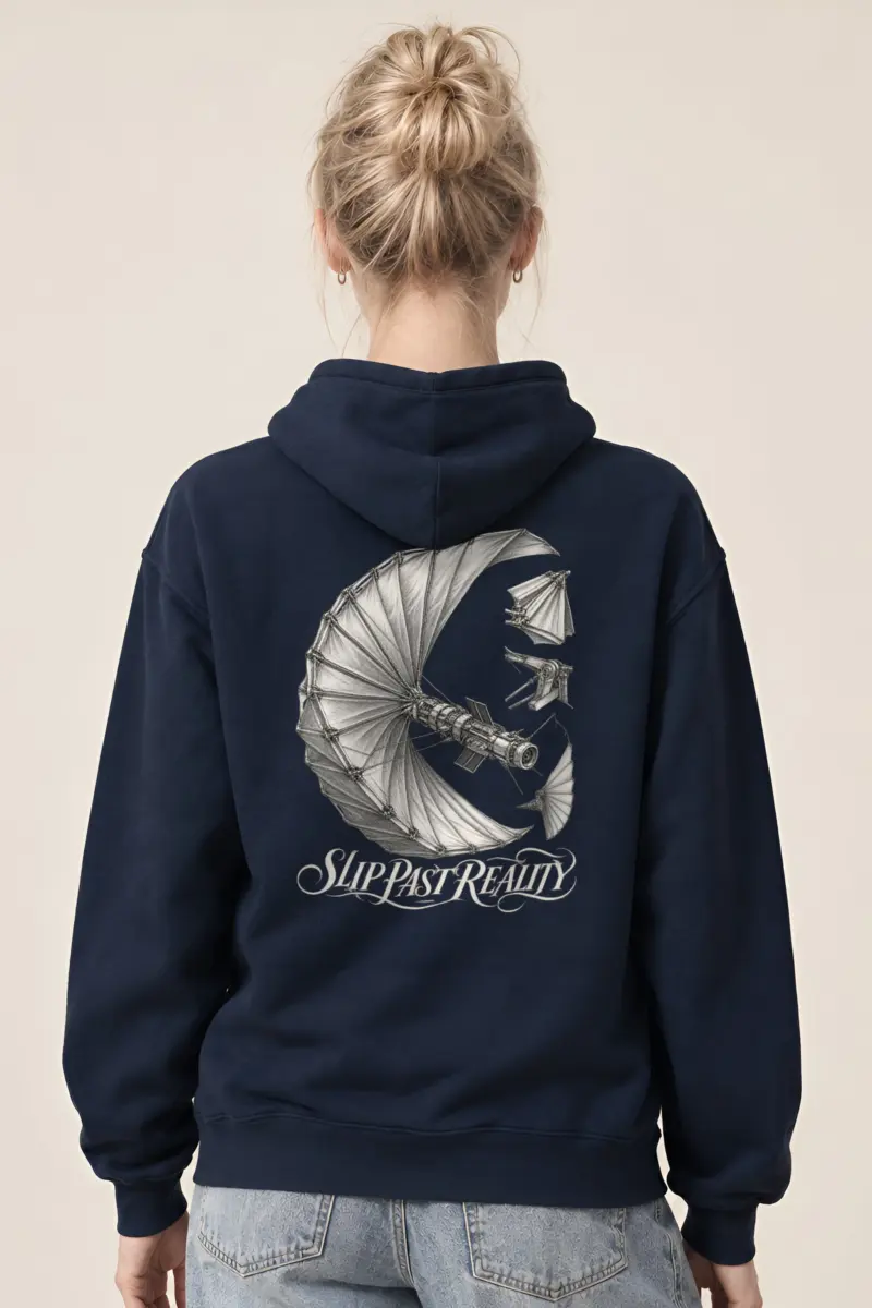 “Slip Past Reality” Heavy Blend Unisex Pullover Hoodie