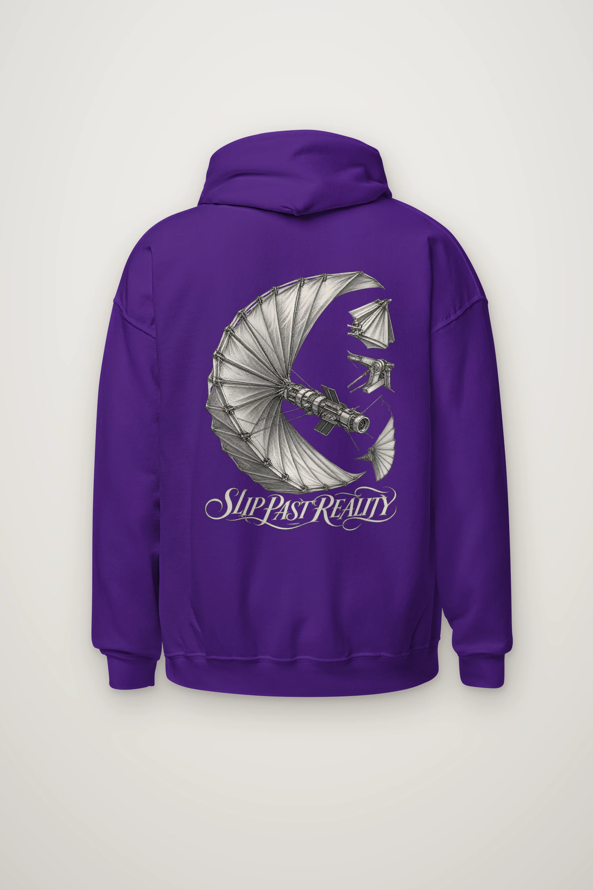 "Slip Past Reality" Heavy Blend Unisex Pullover Hoodie