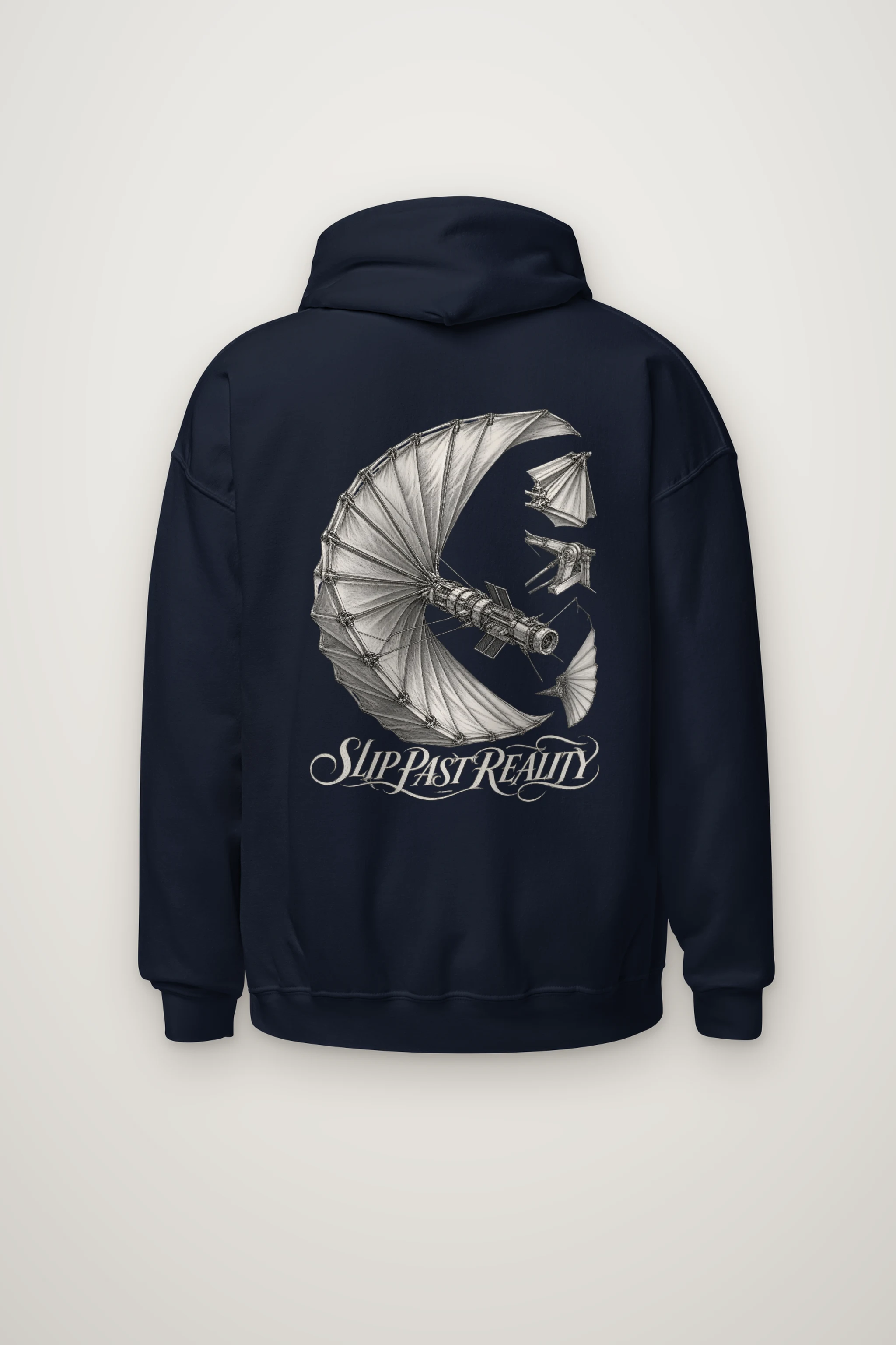 "Slip Past Reality" Heavy Blend Unisex Pullover Hoodie