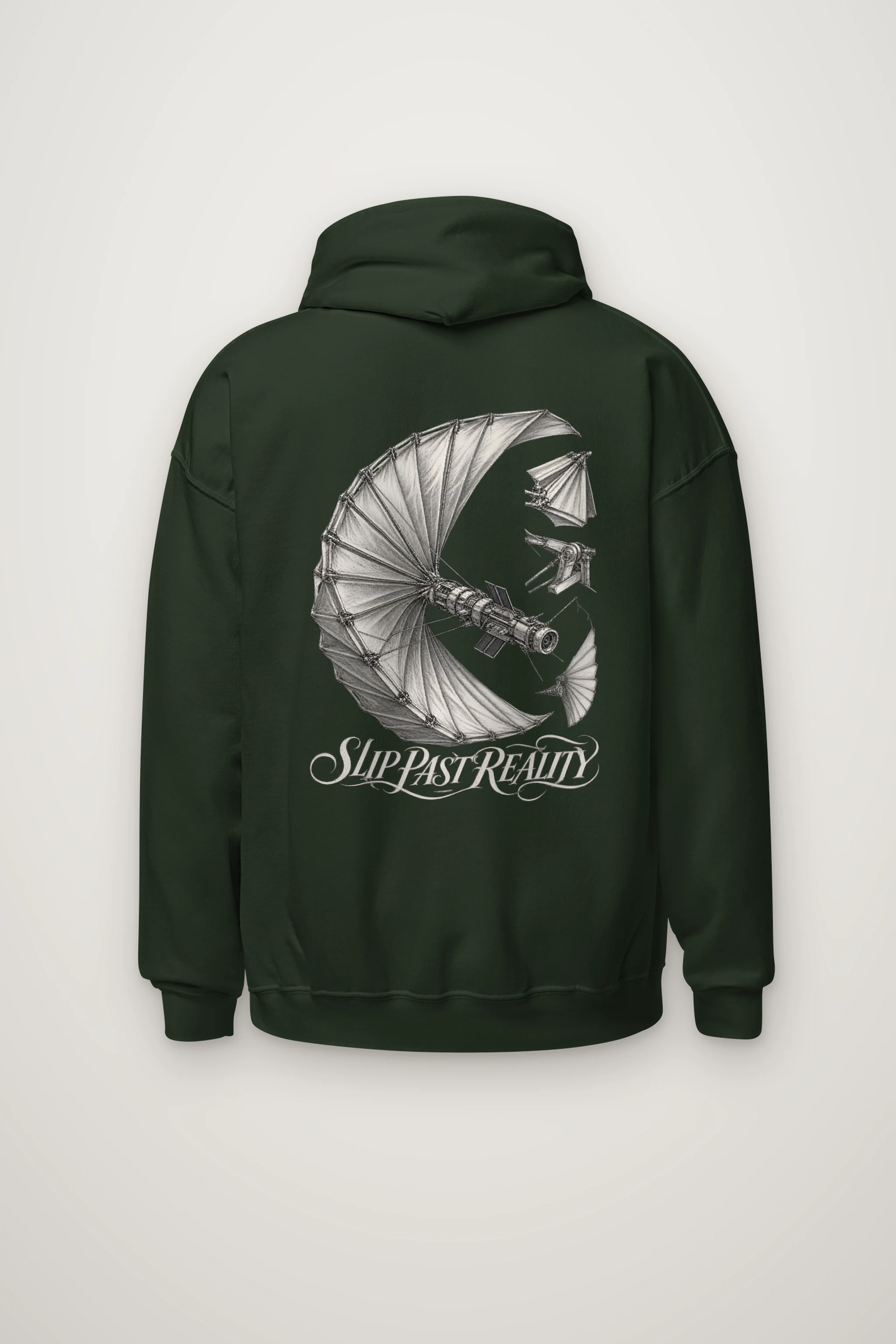 "Slip Past Reality" Heavy Blend Unisex Pullover Hoodie