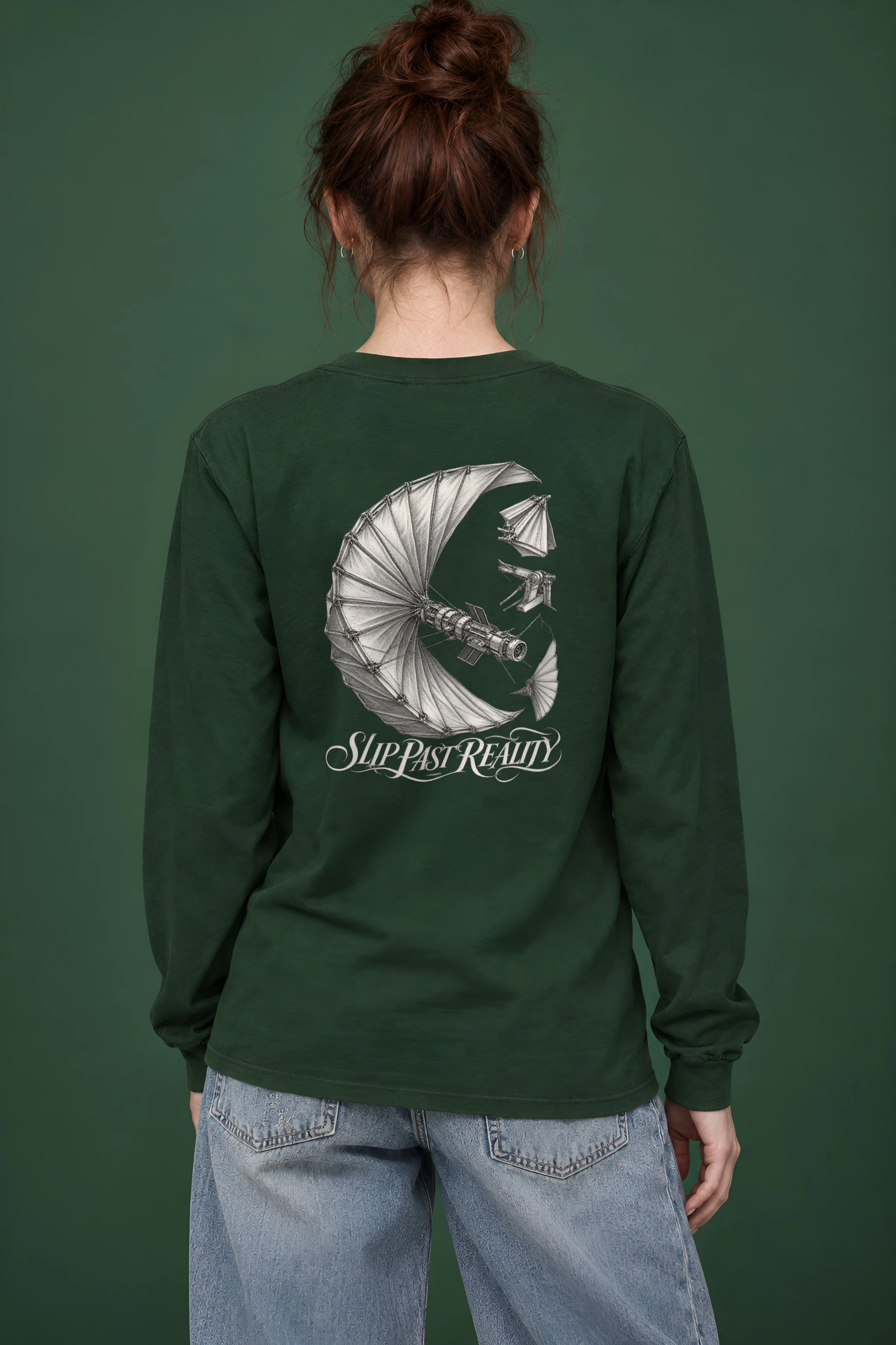 "Slip Past Reality" Unisex Longsleeve T-shirt