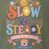 "Slow and steady" Heavyweight Unisex Crewneck T-shirt