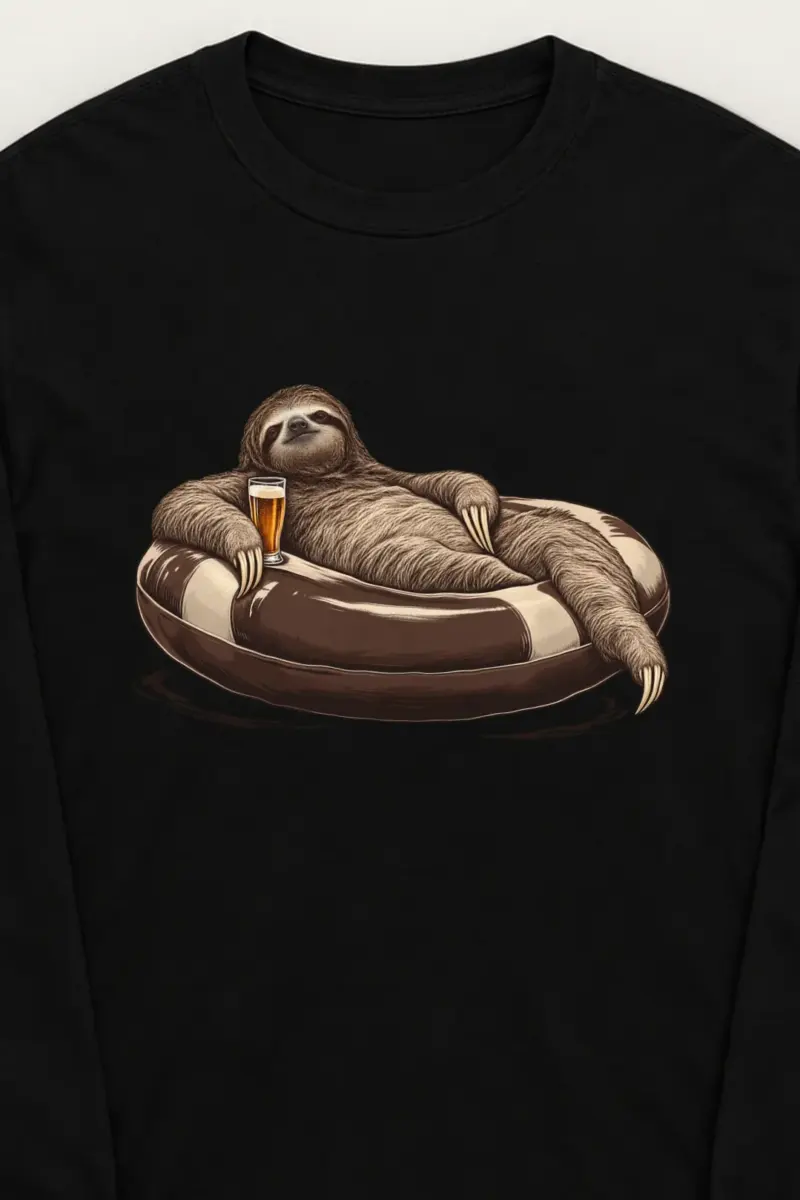 "Slow Float Study" Unisex Longsleeve T-shirt