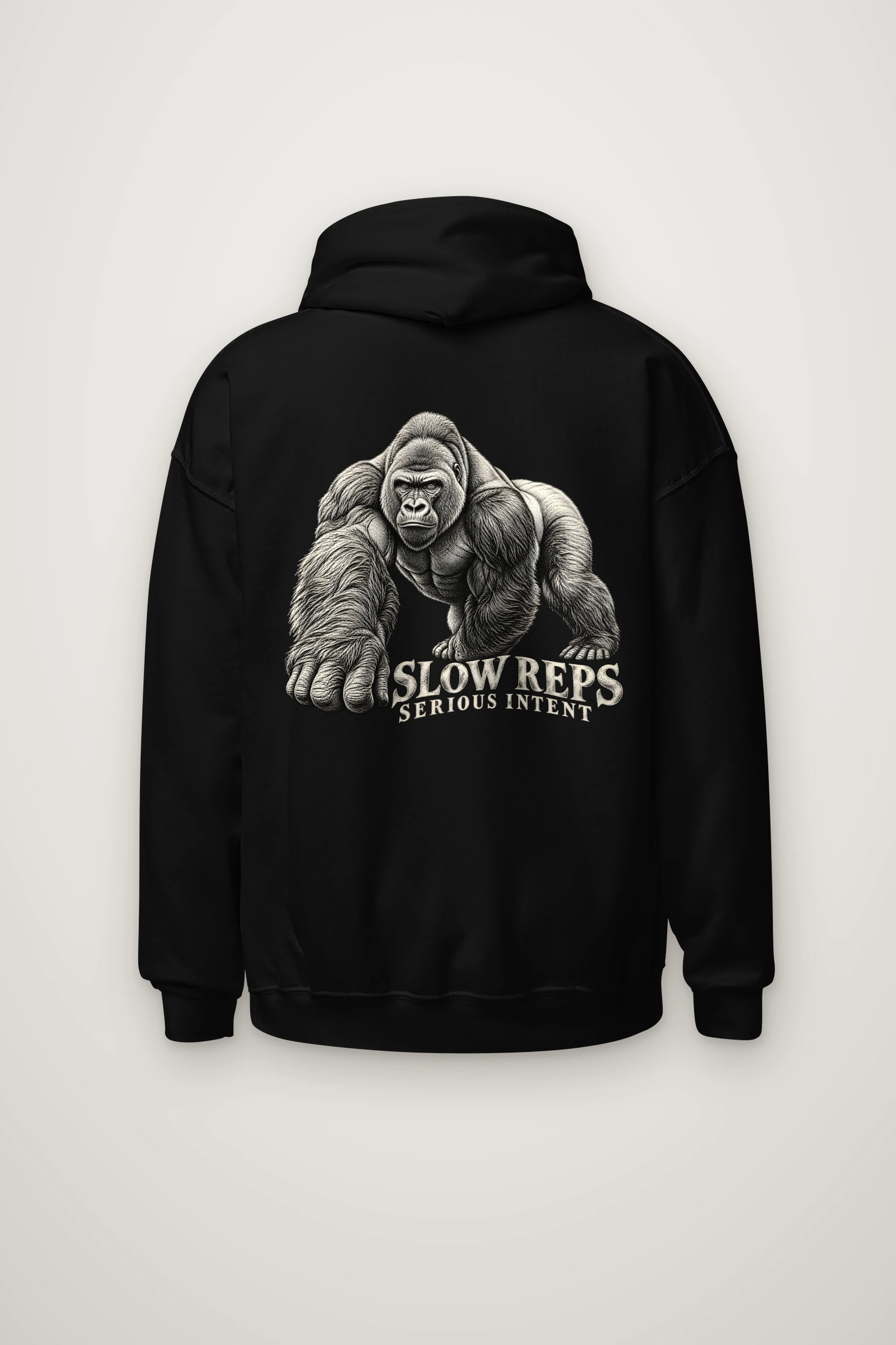 "Slow Reps Serious Intent" Heavy Blend Unisex Pullover Hoodie