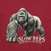 "Slow Reps, Serious Intent" Unisex Longsleeve T-shirt