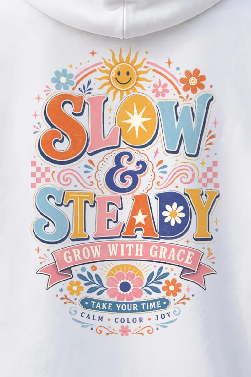 "Slow & Steady" Heavy Blend Unisex Pullover Hoodie