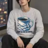 "Slumped Coffee Mug" Unisex Longsleeve T-shirt