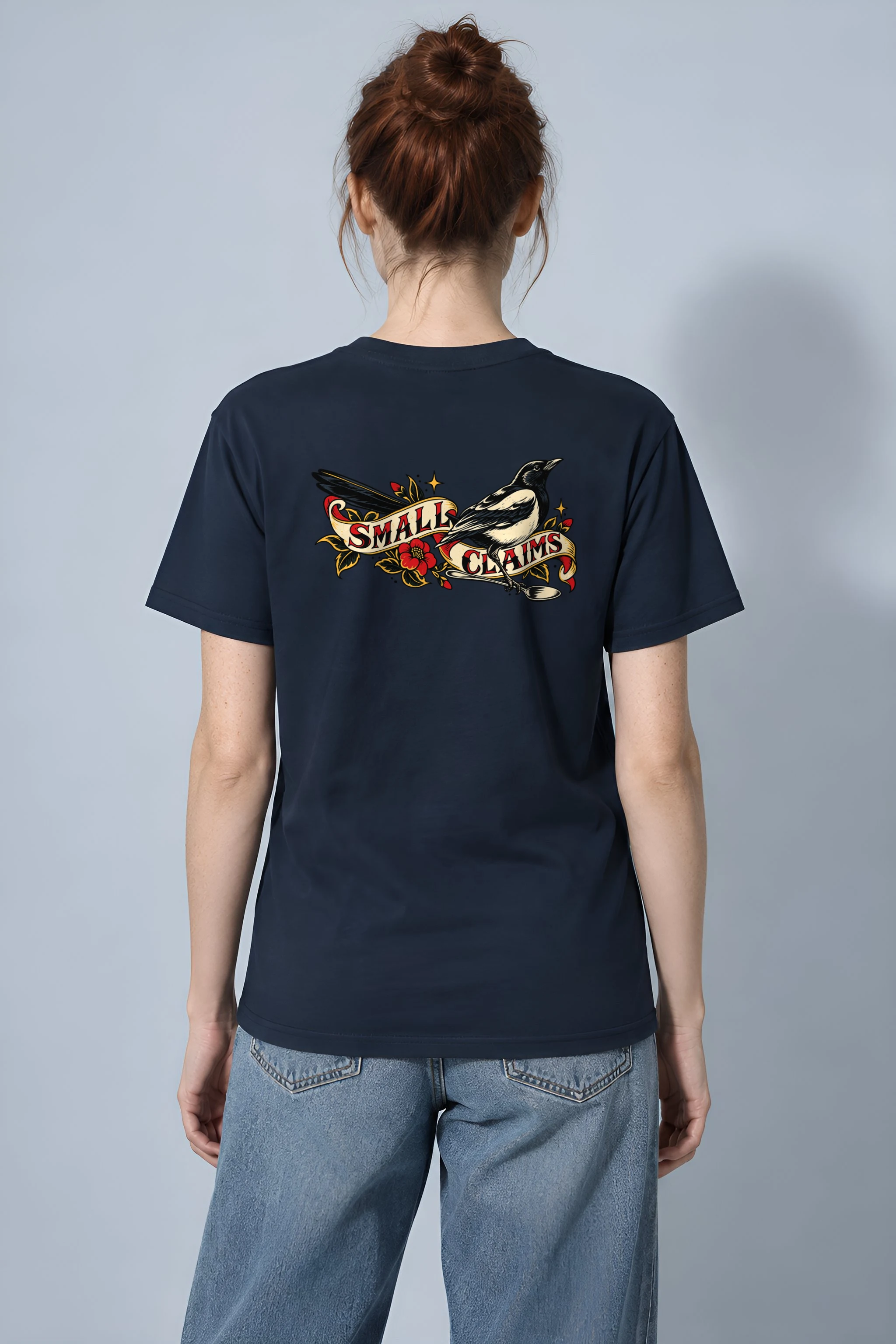 "Small Claims" Heavyweight Unisex Crewneck T-shirt