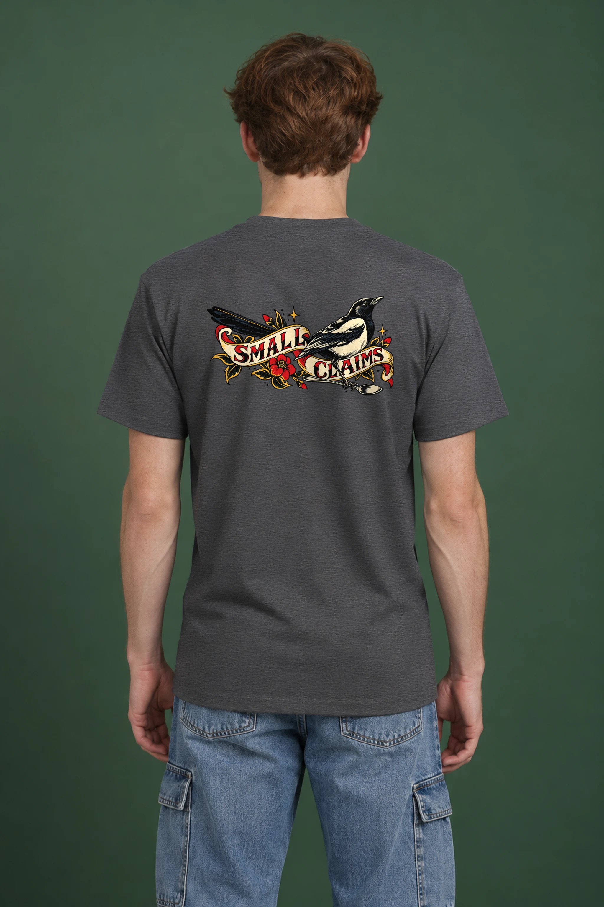 "Small Claims" Heavyweight Unisex Crewneck T-shirt