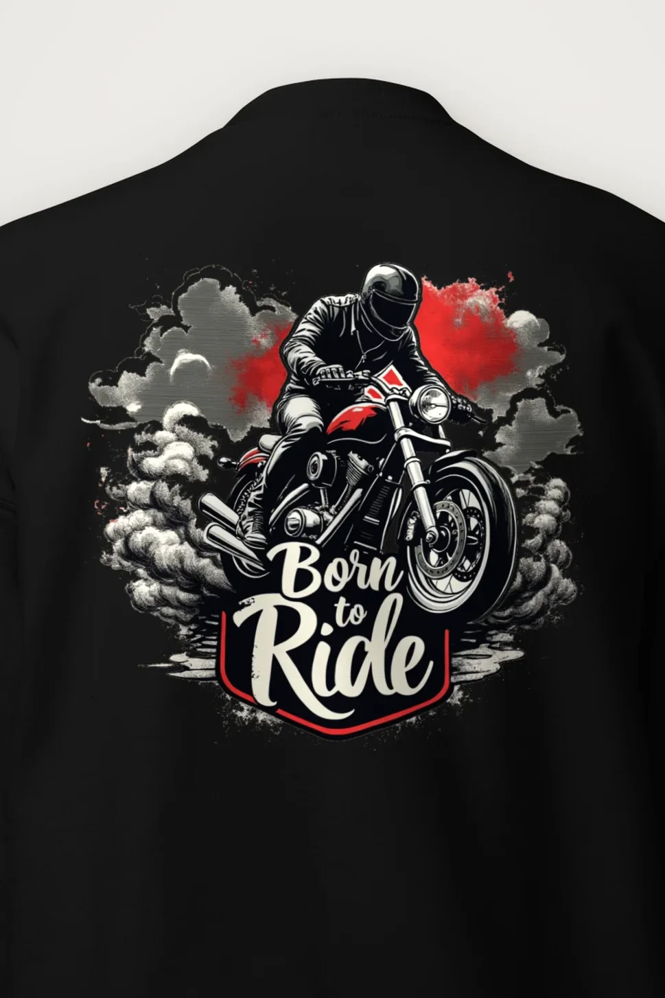 "Smoke Line Rider" Heavy Blend Unisex Crewneck Sweatshirt