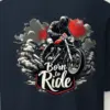 "Smoke Trail Rider" Heavyweight Unisex Crewneck T-shirt