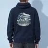 "Snow Pine Mountain Ridge" Heavy Blend Unisex Pullover Hoodie