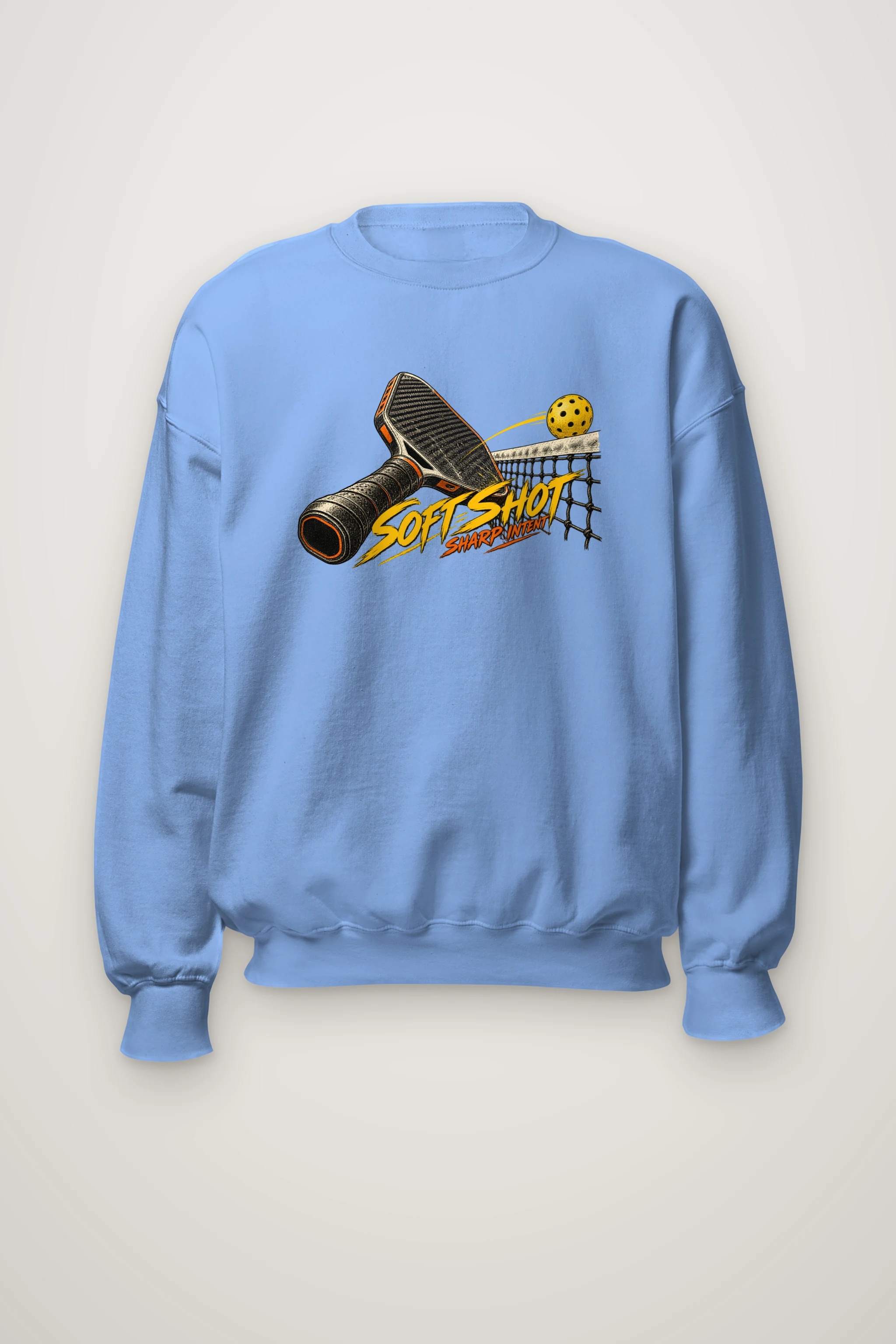 "Soft Shot Sharp Intent" Heavy Blend Unisex Crewneck Sweatshirt