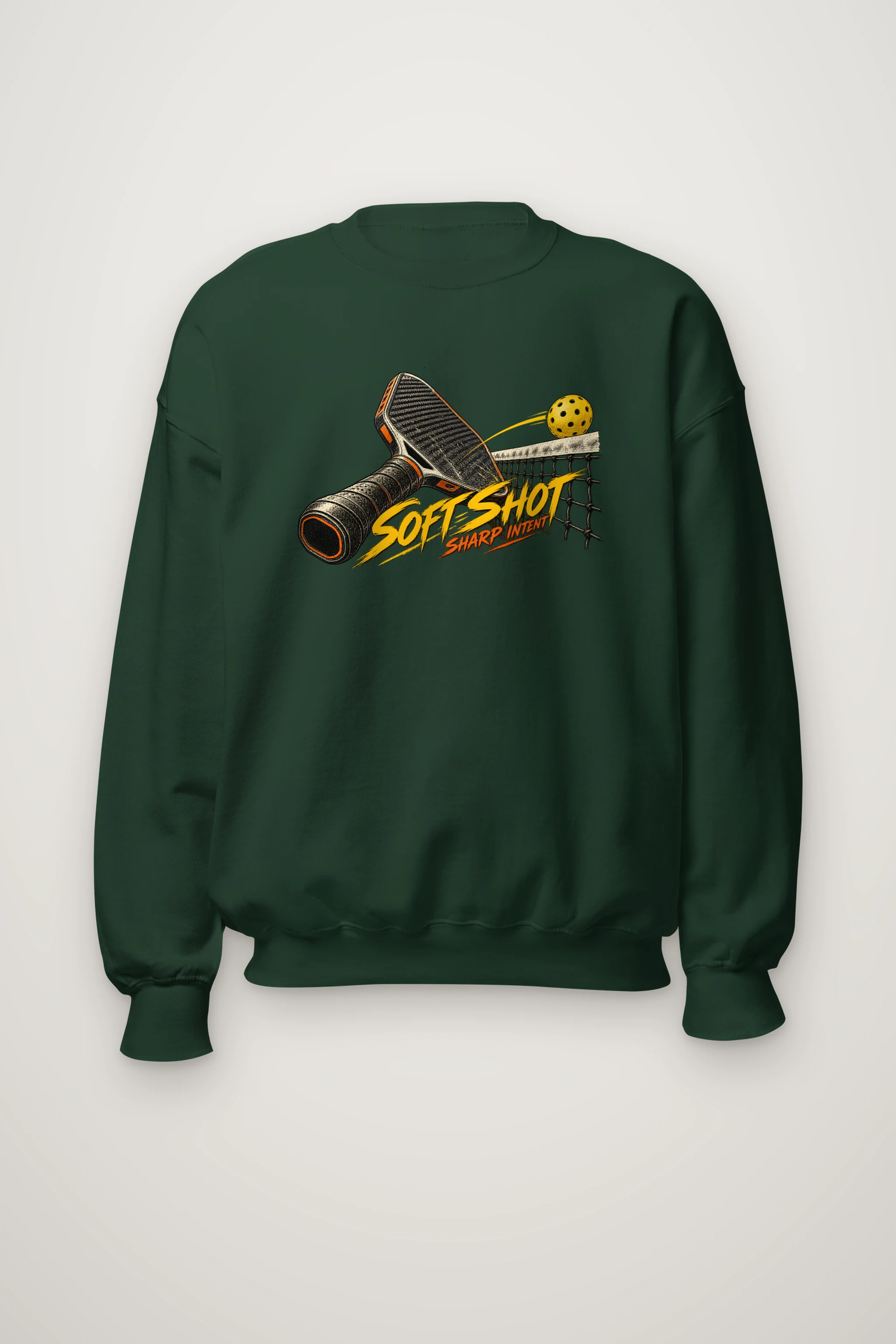 "Soft Shot Sharp Intent" Heavy Blend Unisex Crewneck Sweatshirt