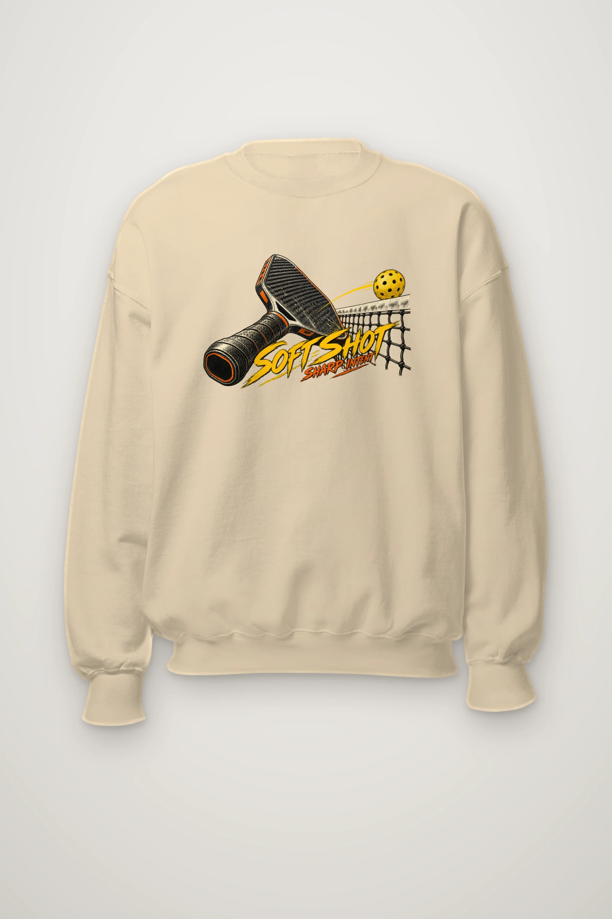 "Soft Shot Sharp Intent" Heavy Blend Unisex Crewneck Sweatshirt