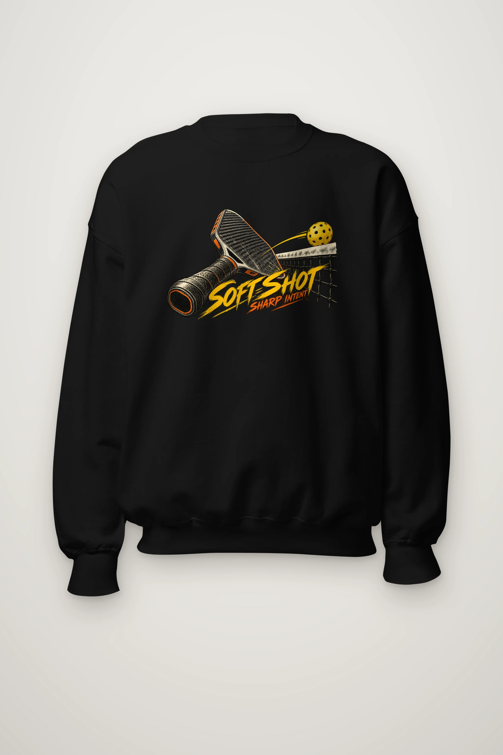 "Soft Shot Sharp Intent" Heavy Blend Unisex Crewneck Sweatshirt