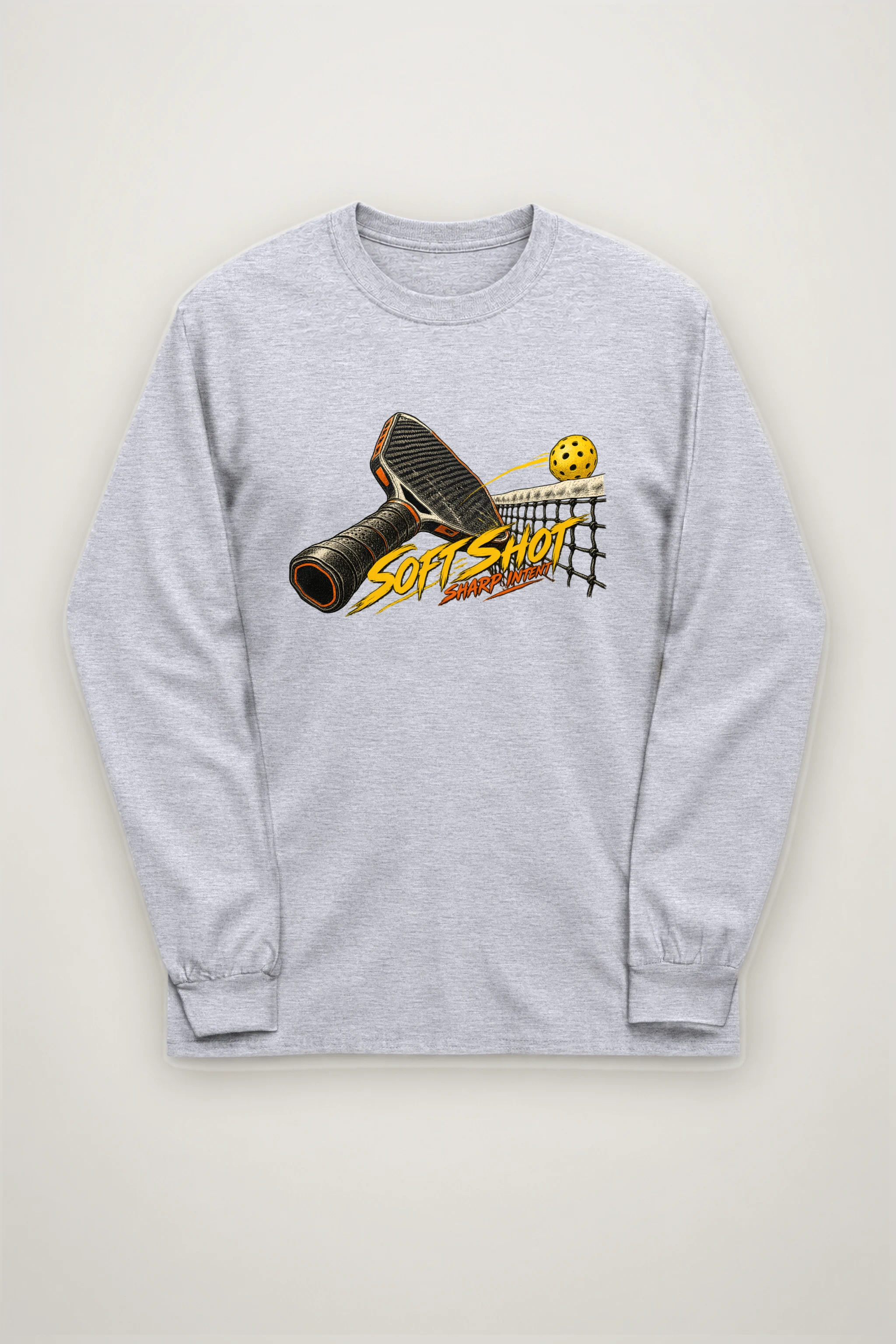 "Soft Shot Sharp Intent" Unisex Longsleeve T-shirt