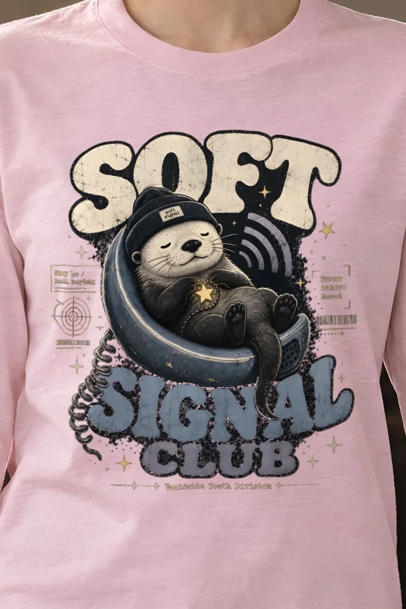 "Soft Signal Boost" Unisex Longsleeve T-shirt