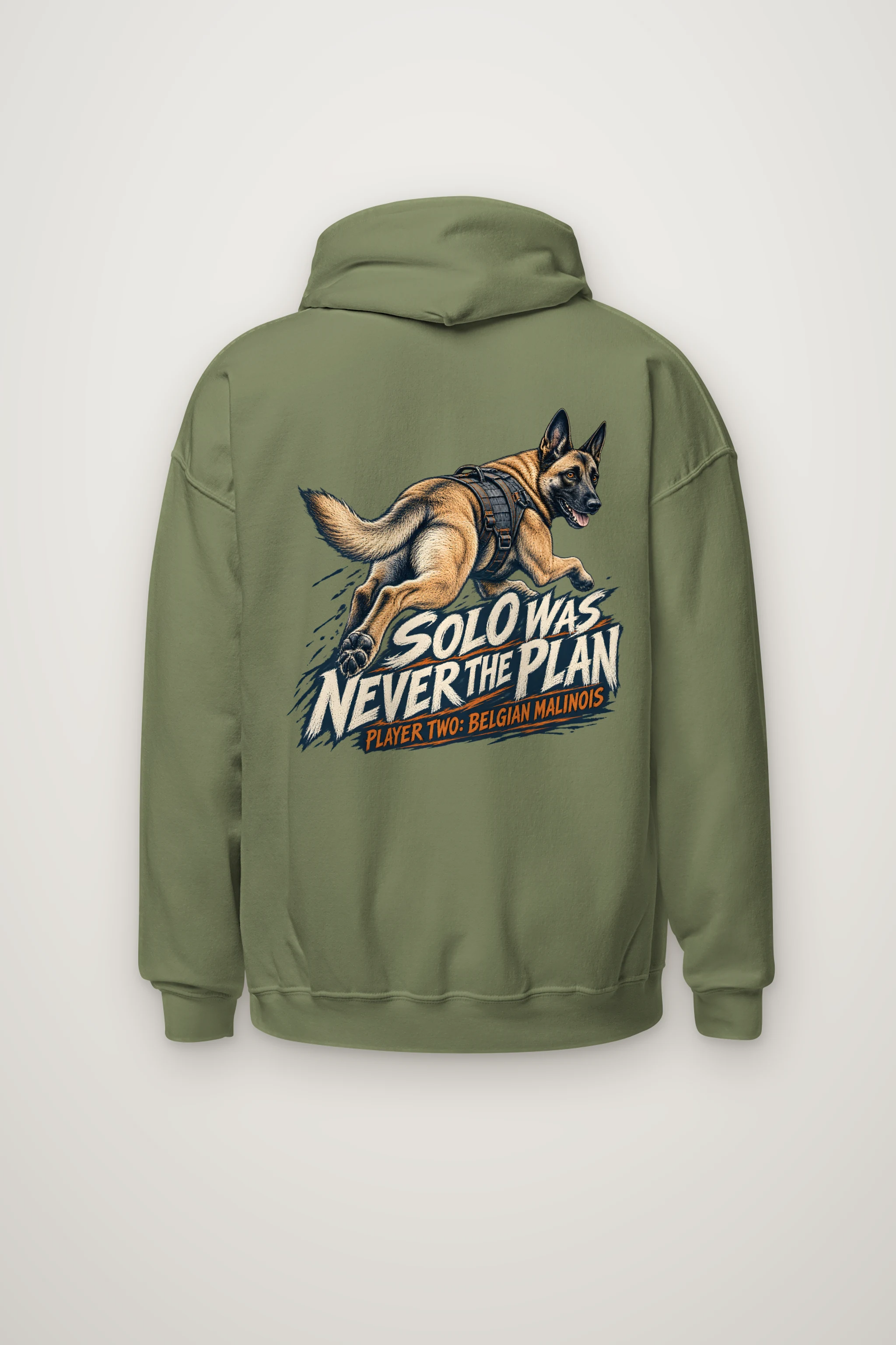 "Solo Was Never the Plan" Heavy Blend Unisex Pullover Hoodie