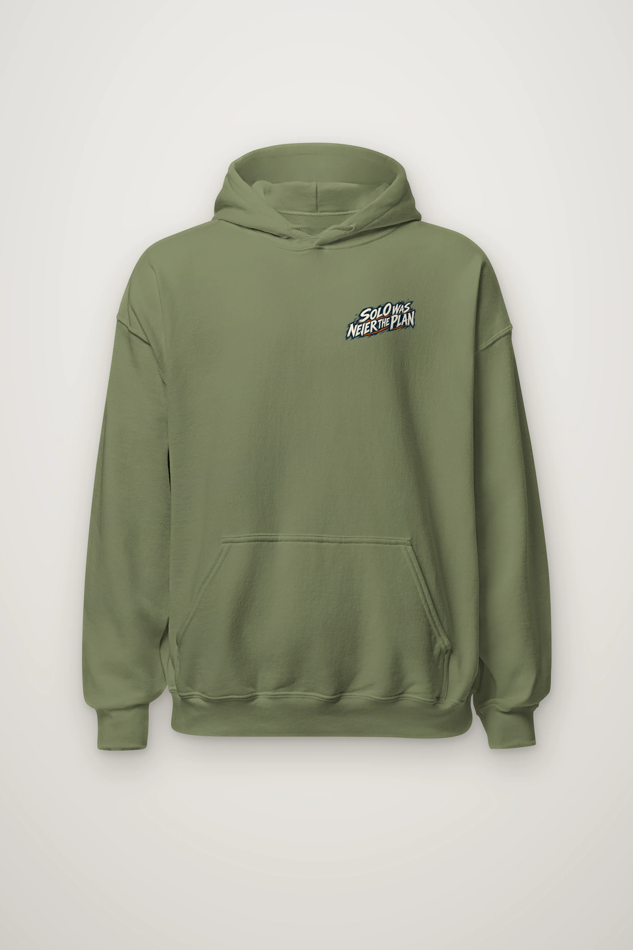 "Solo Was Never the Plan" Heavy Blend Unisex Pullover Hoodie