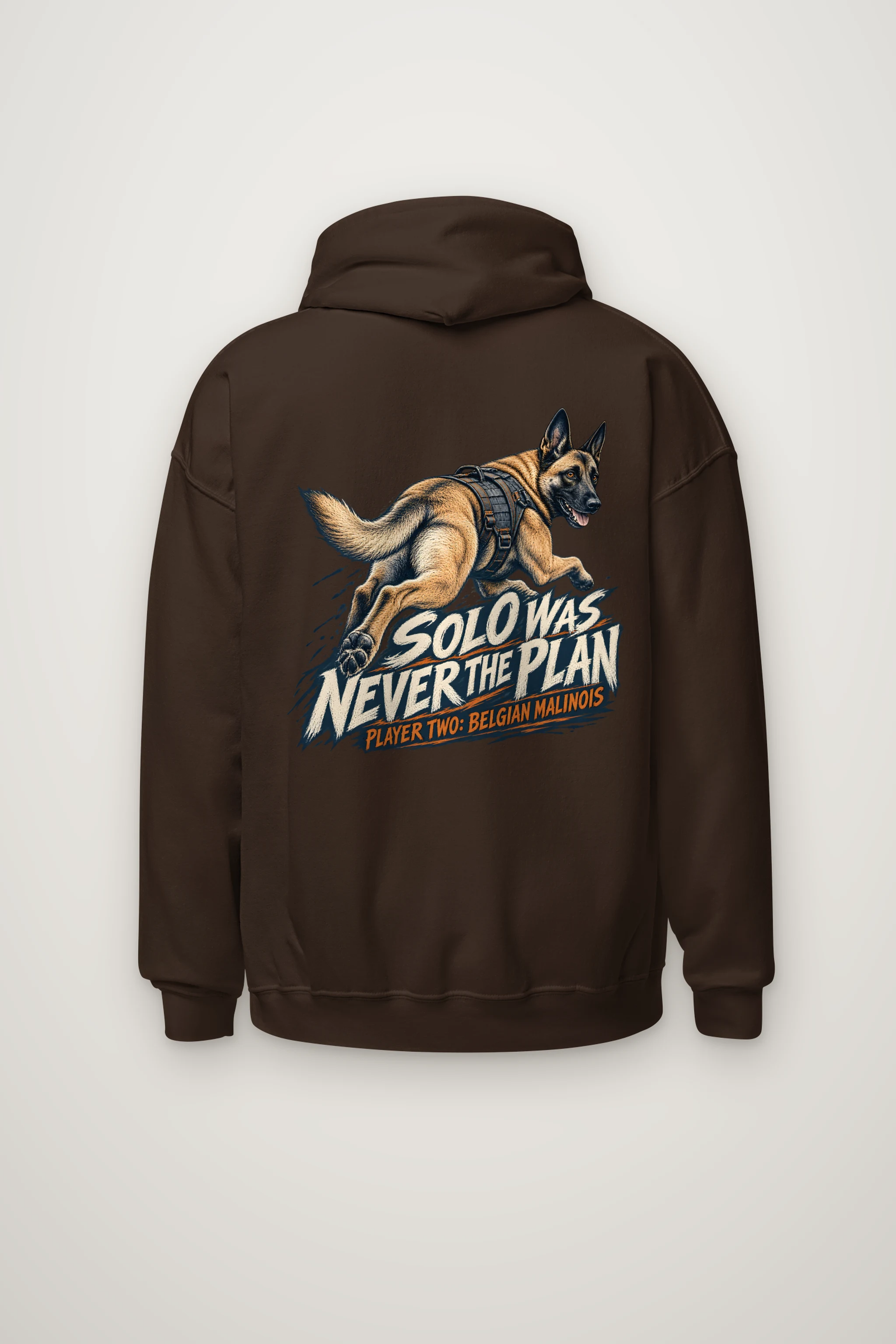 "Solo Was Never the Plan" Heavy Blend Unisex Pullover Hoodie