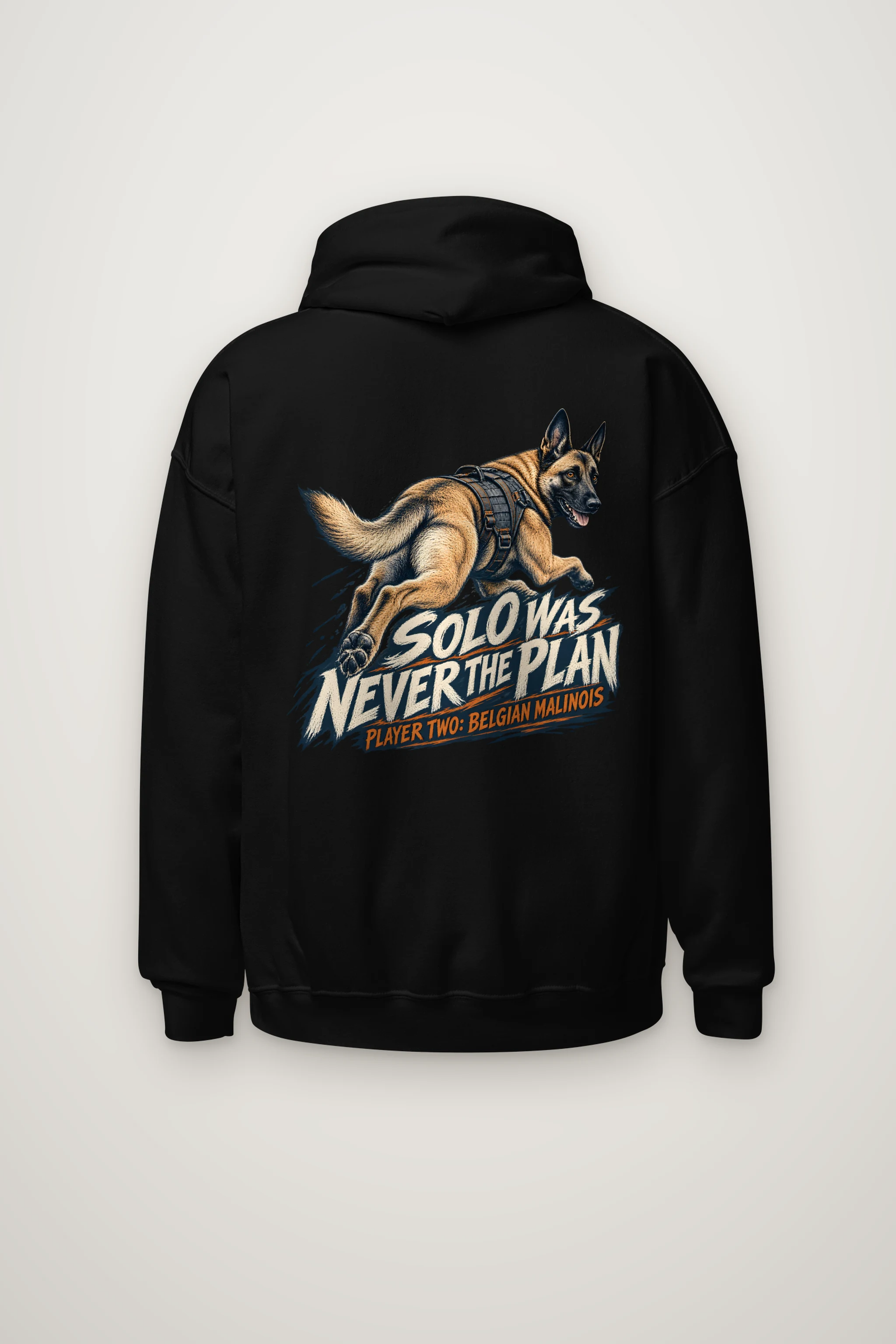 "Solo Was Never the Plan" Heavy Blend Unisex Pullover Hoodie