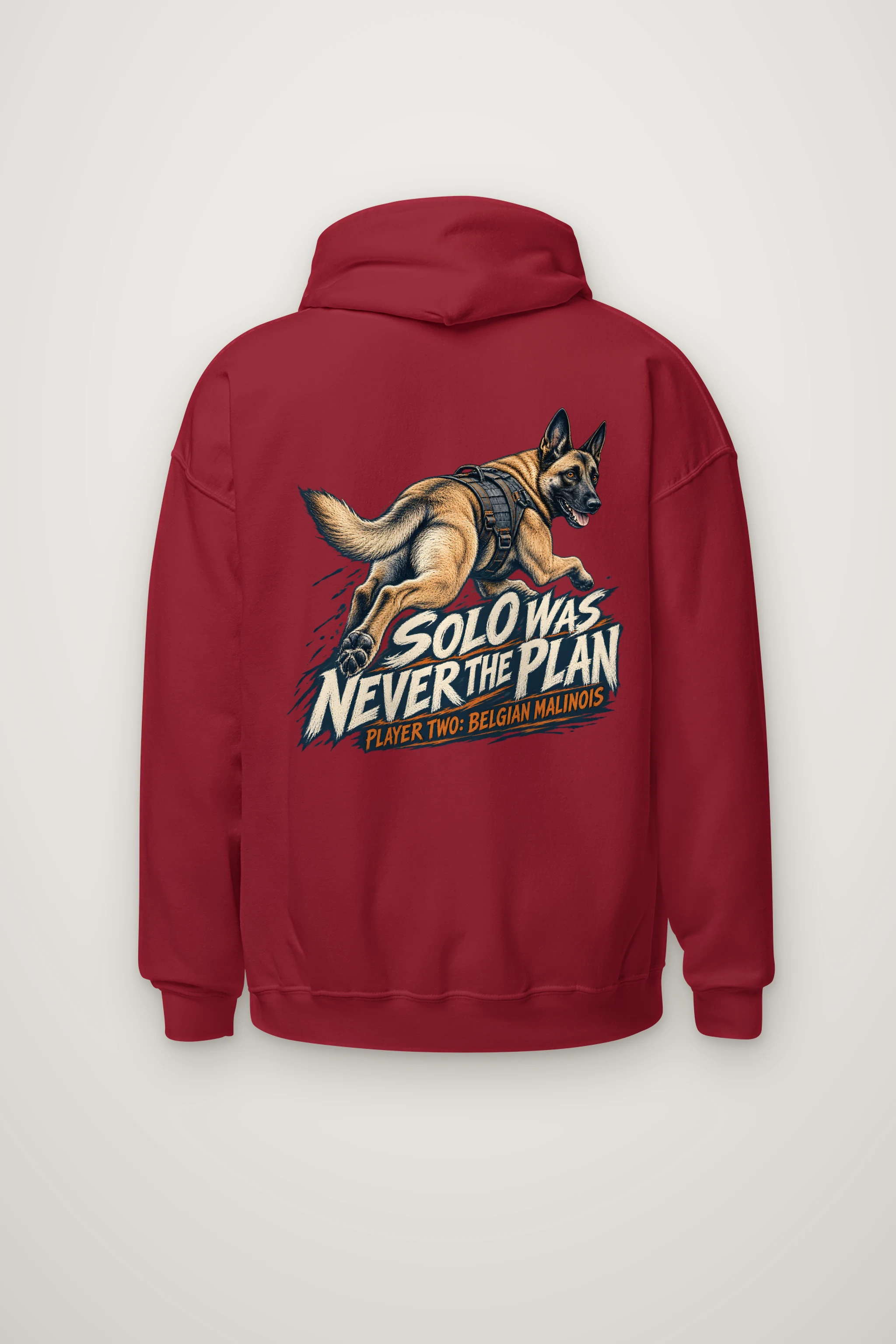 "Solo Was Never the Plan" Heavy Blend Unisex Pullover Hoodie