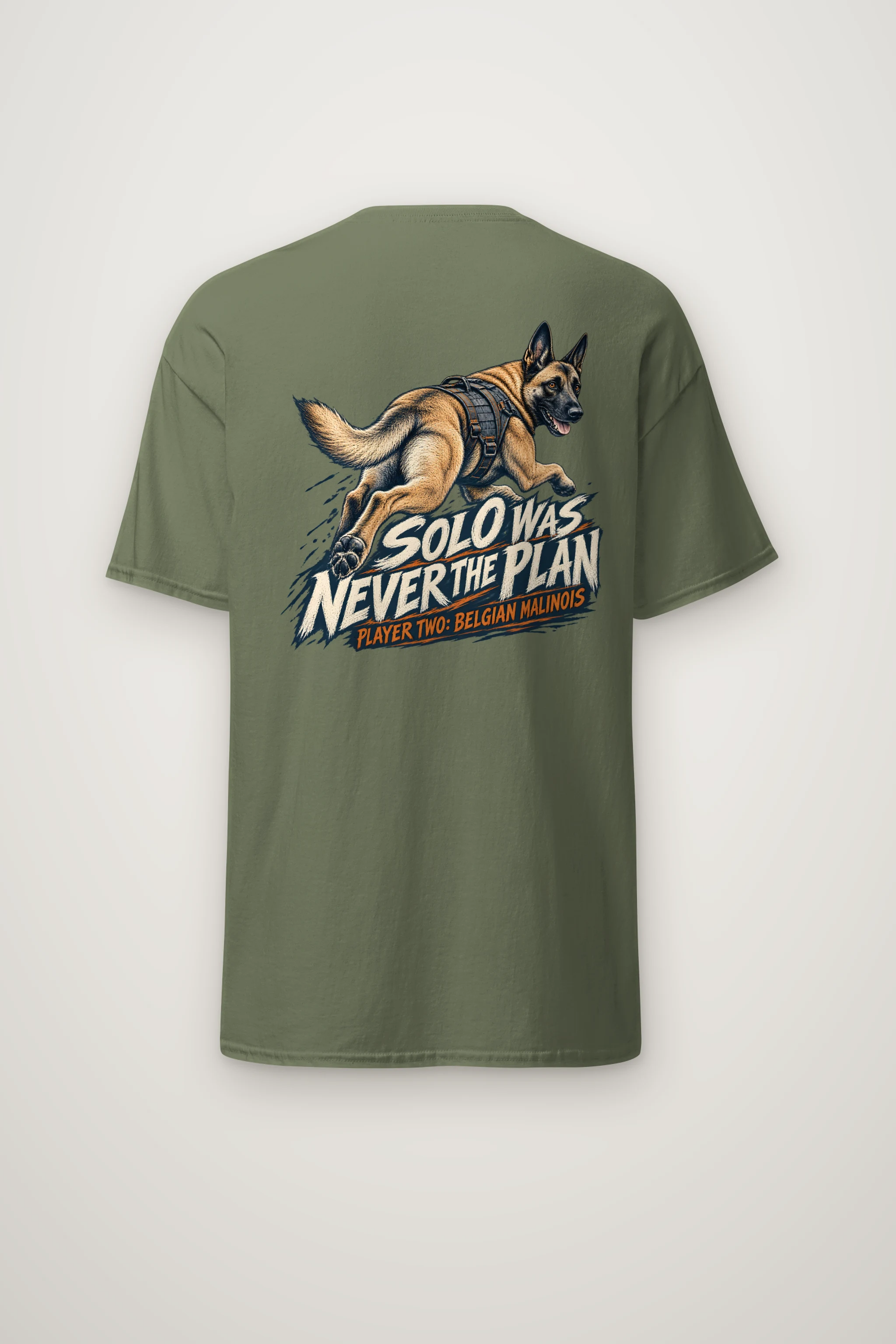 "Solo Was Never the Plan" Heavyweight Unisex Crewneck T-shirt