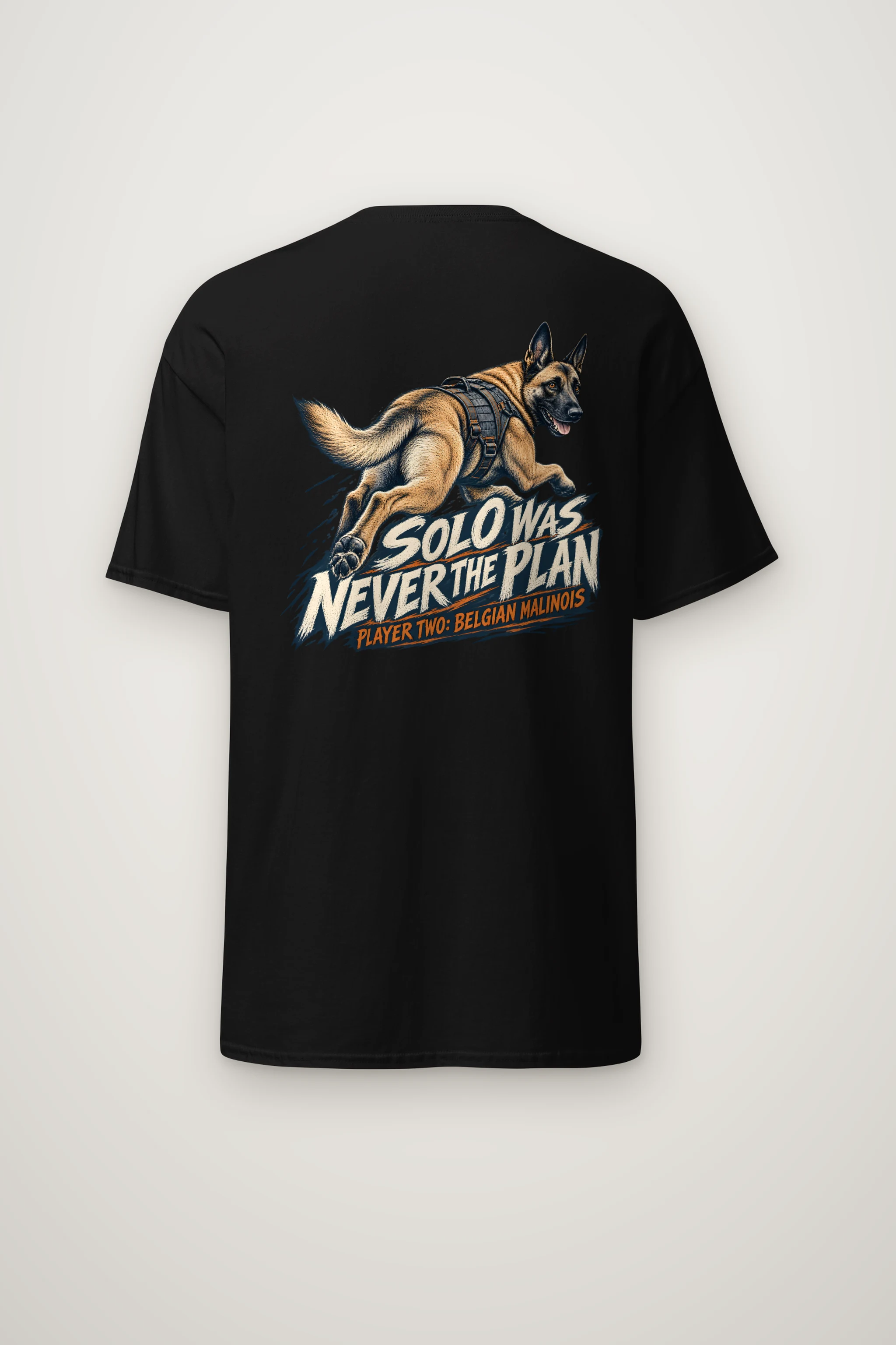 "Solo Was Never the Plan" Heavyweight Unisex Crewneck T-shirt
