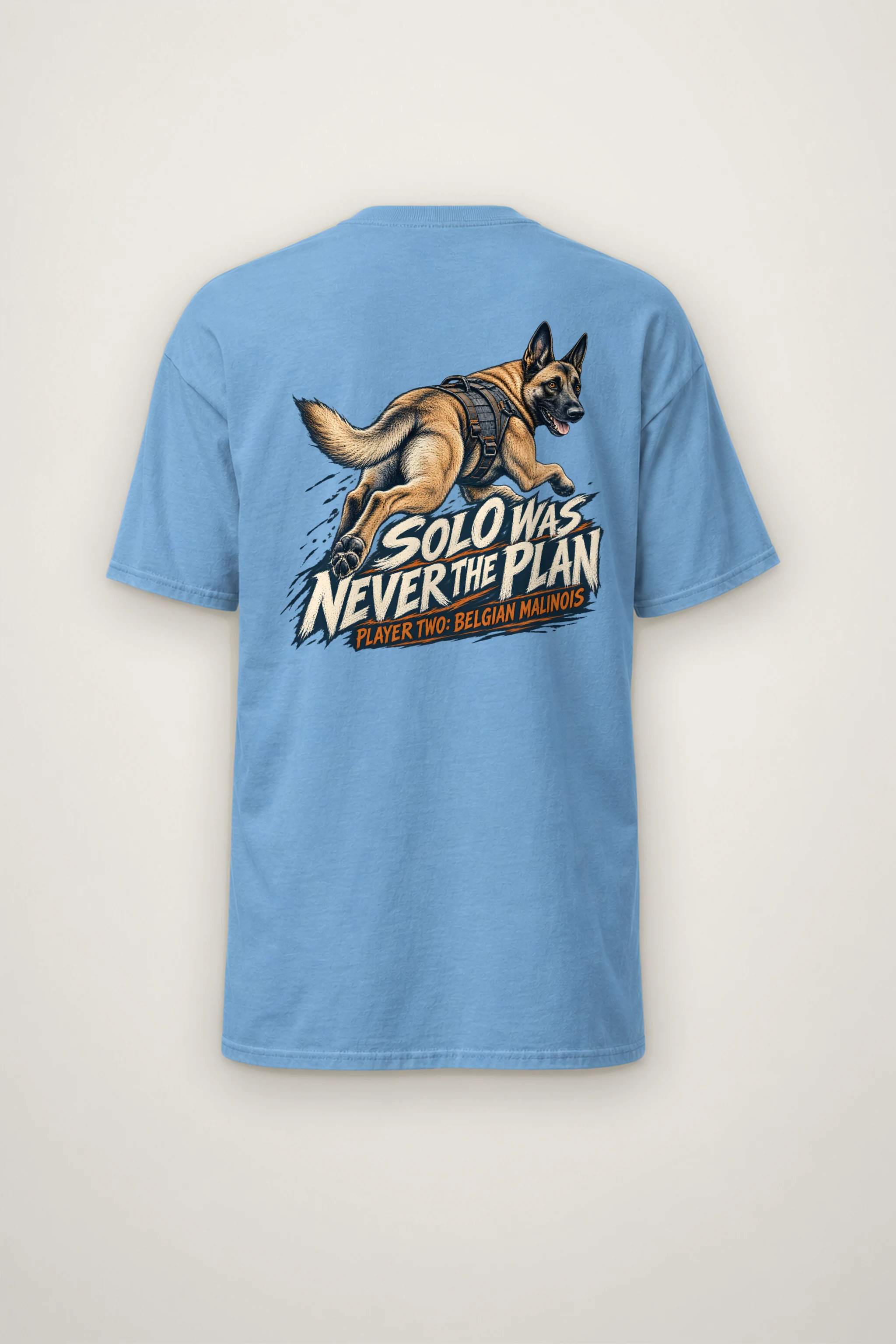"Solo Was Never the Plan" Heavyweight Unisex Crewneck T-shirt