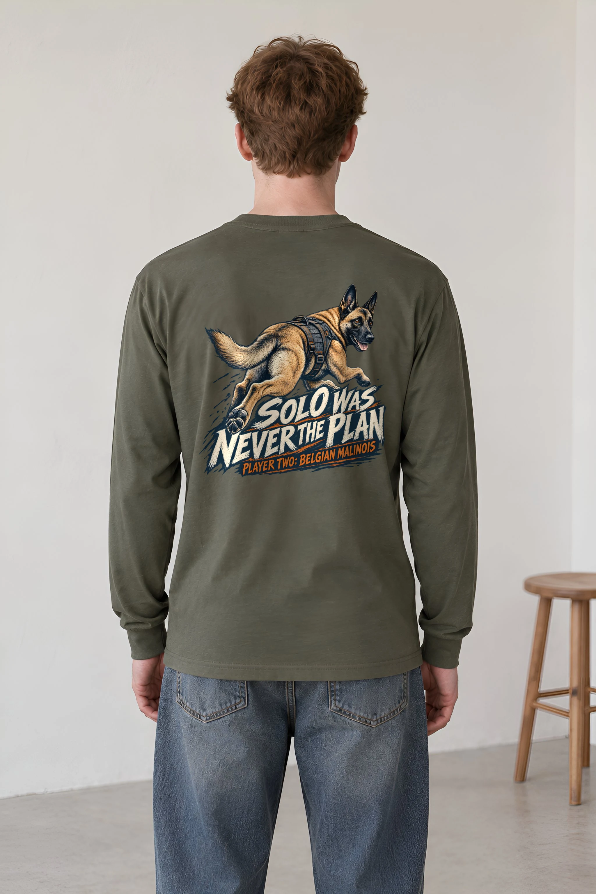 "Solo Was Never the Plan" Unisex Longsleeve T-shirt