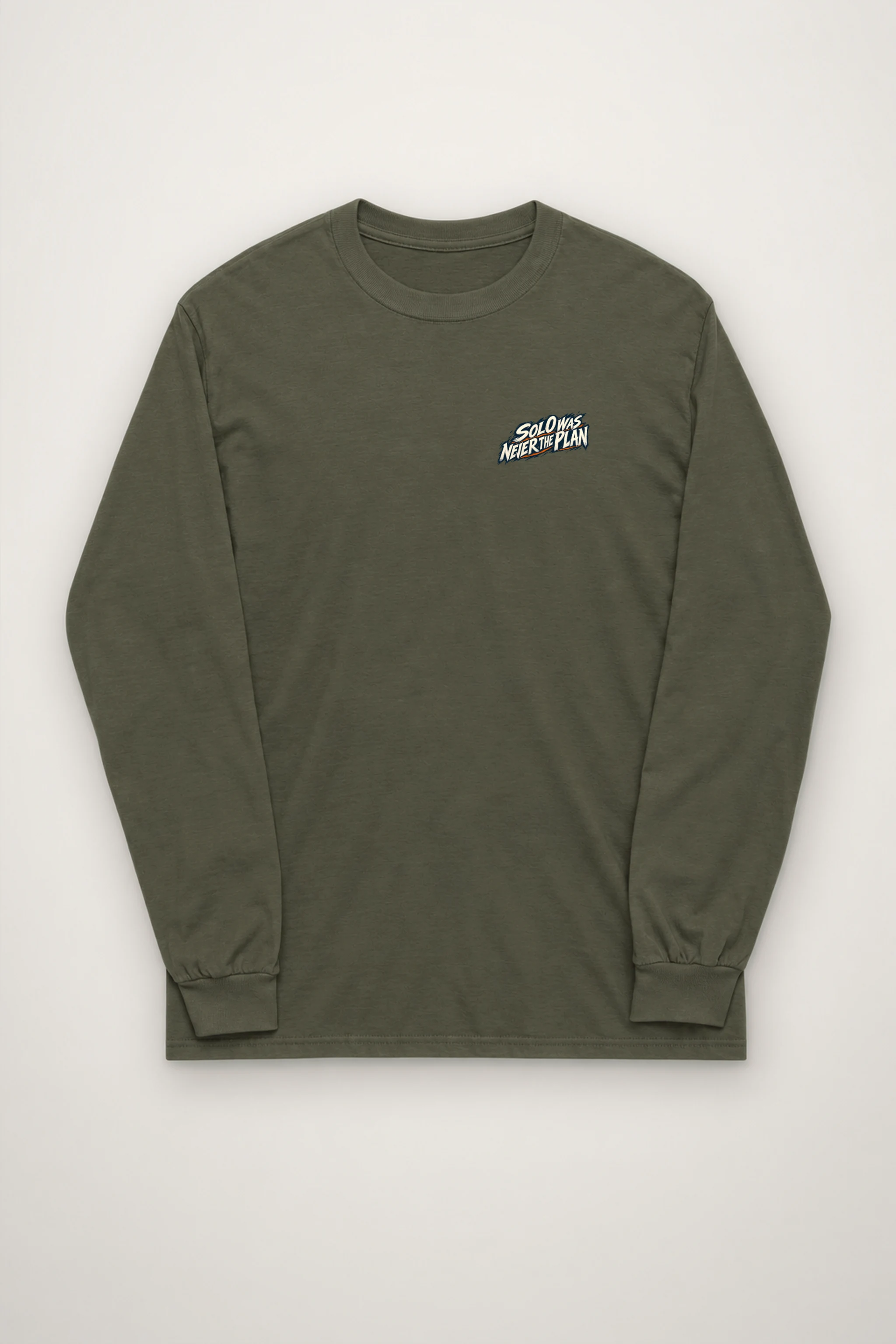 "Solo Was Never the Plan" Unisex Longsleeve T-shirt