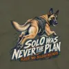"Solo Was Never the Plan" Unisex Longsleeve T-shirt
