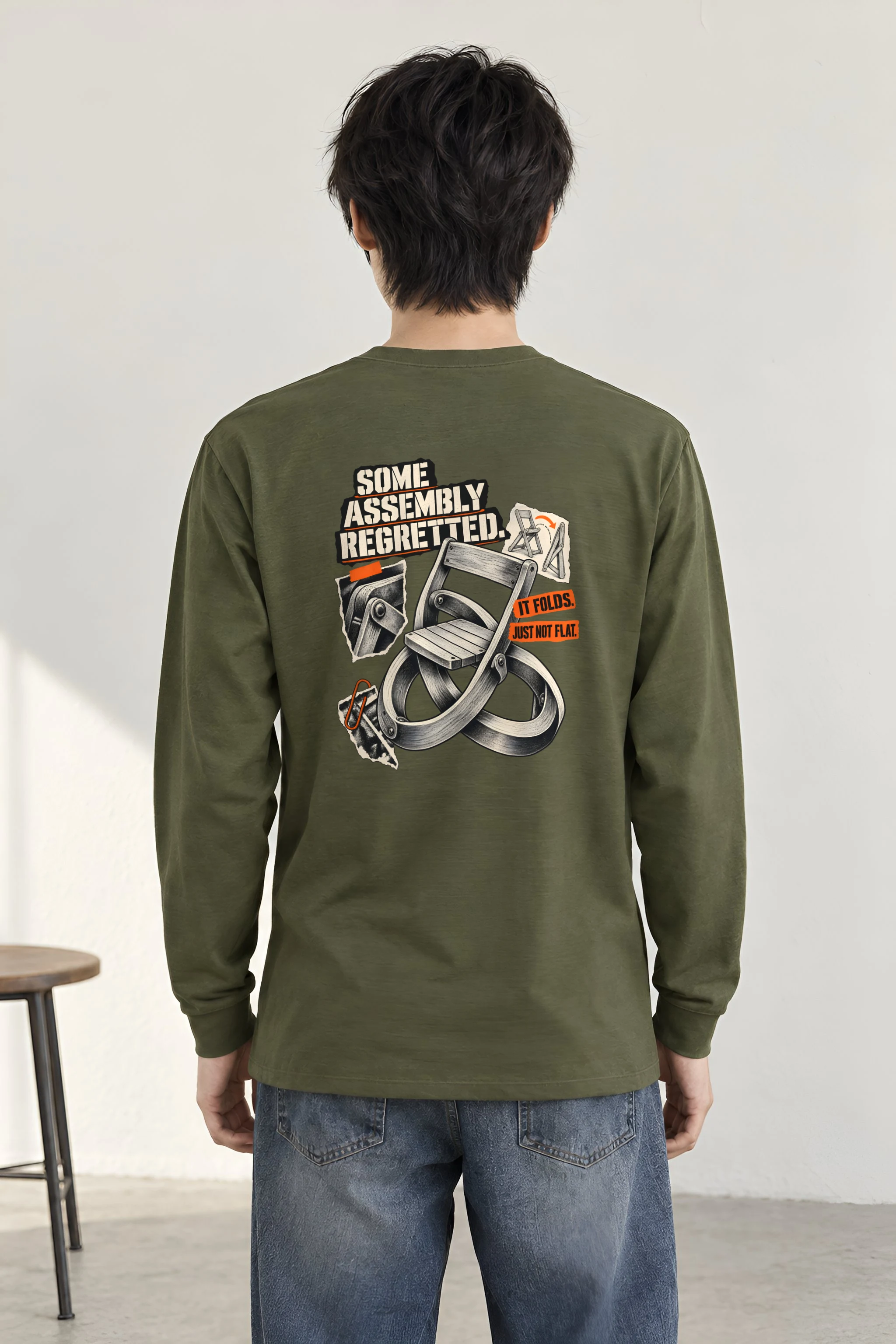 "Some Assembly Regretted" Unisex Longsleeve T-shirt