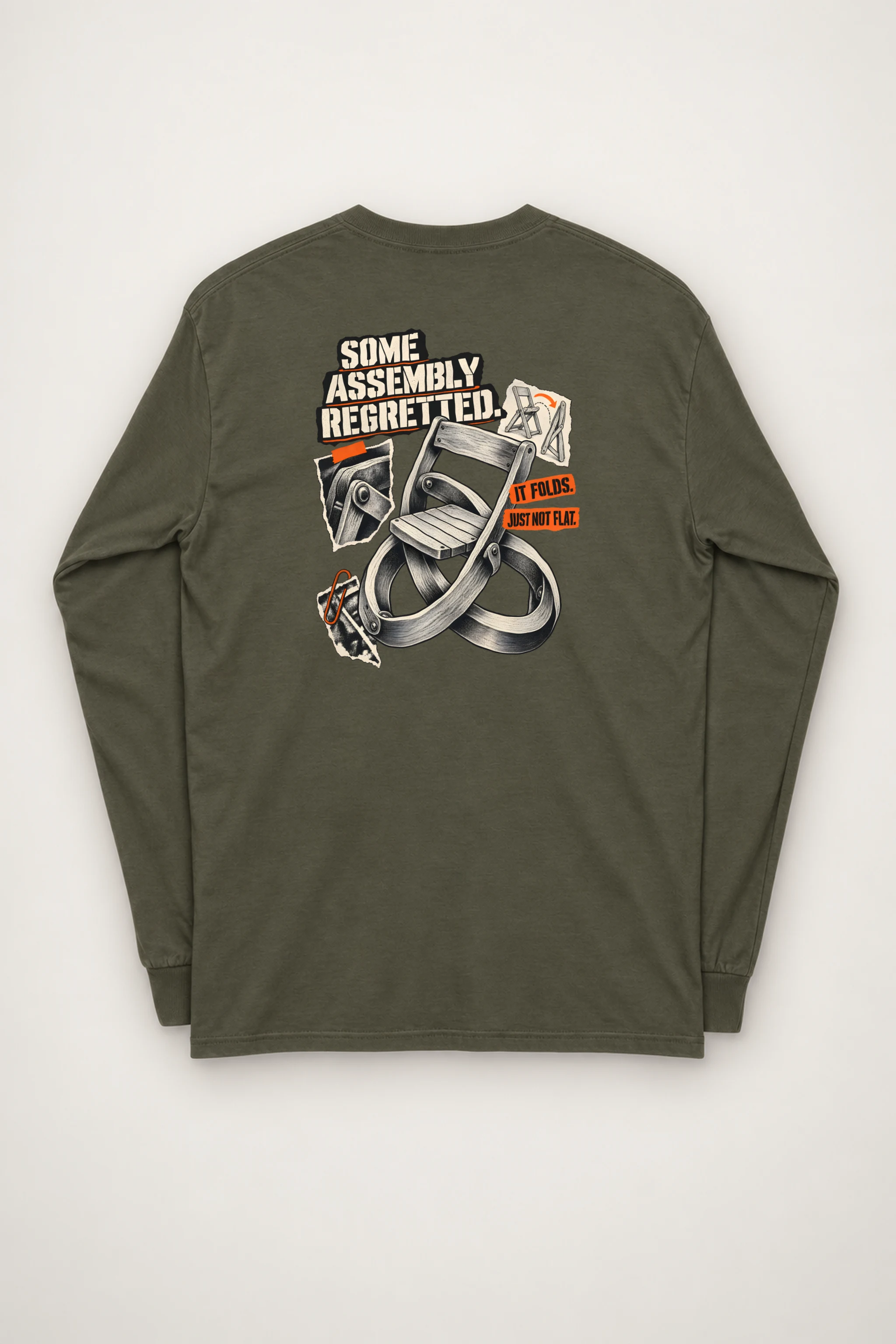 "Some Assembly Regretted" Unisex Longsleeve T-shirt