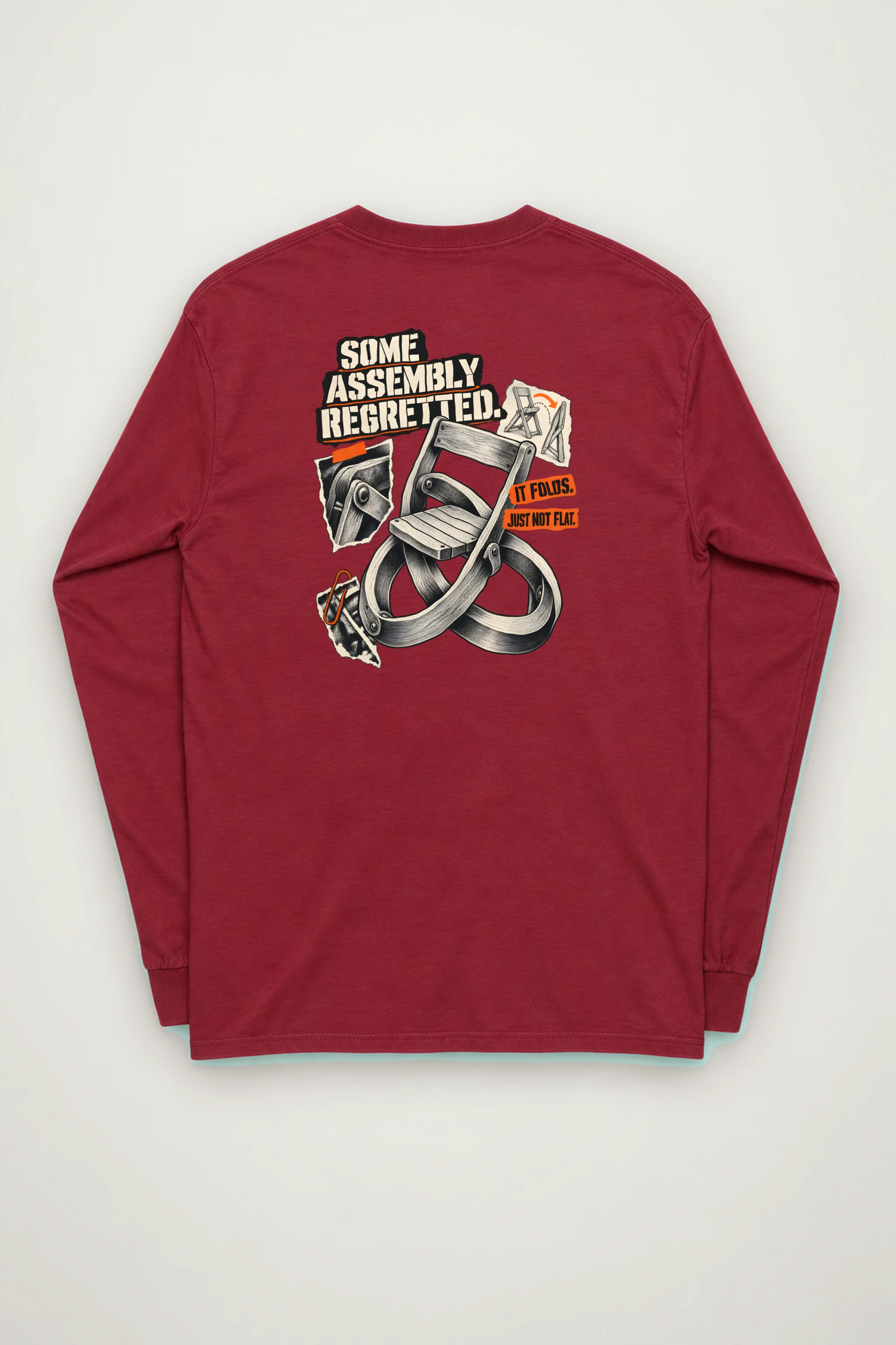 "Some Assembly Regretted" Unisex Longsleeve T-shirt