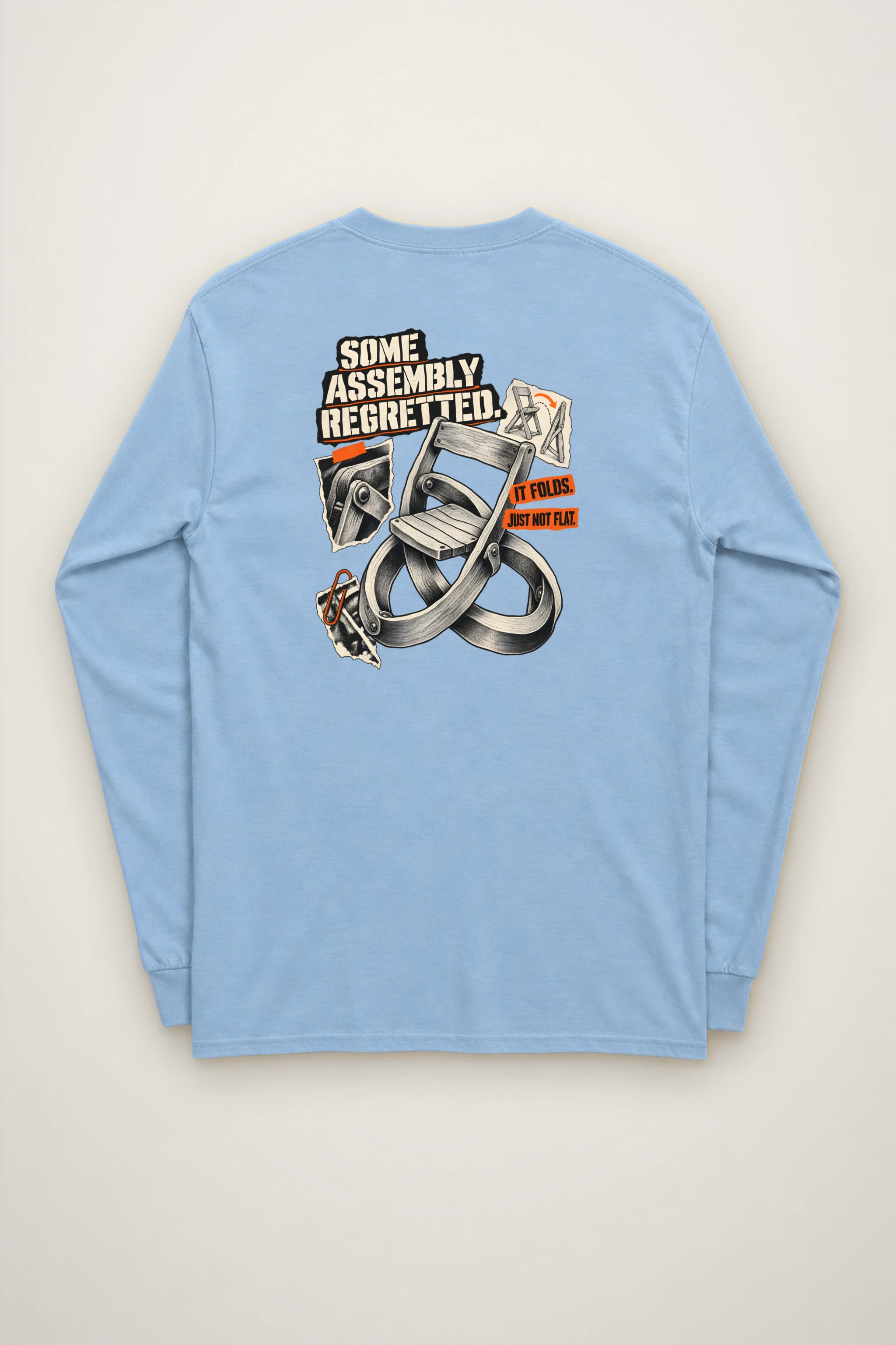 "Some Assembly Regretted" Unisex Longsleeve T-shirt