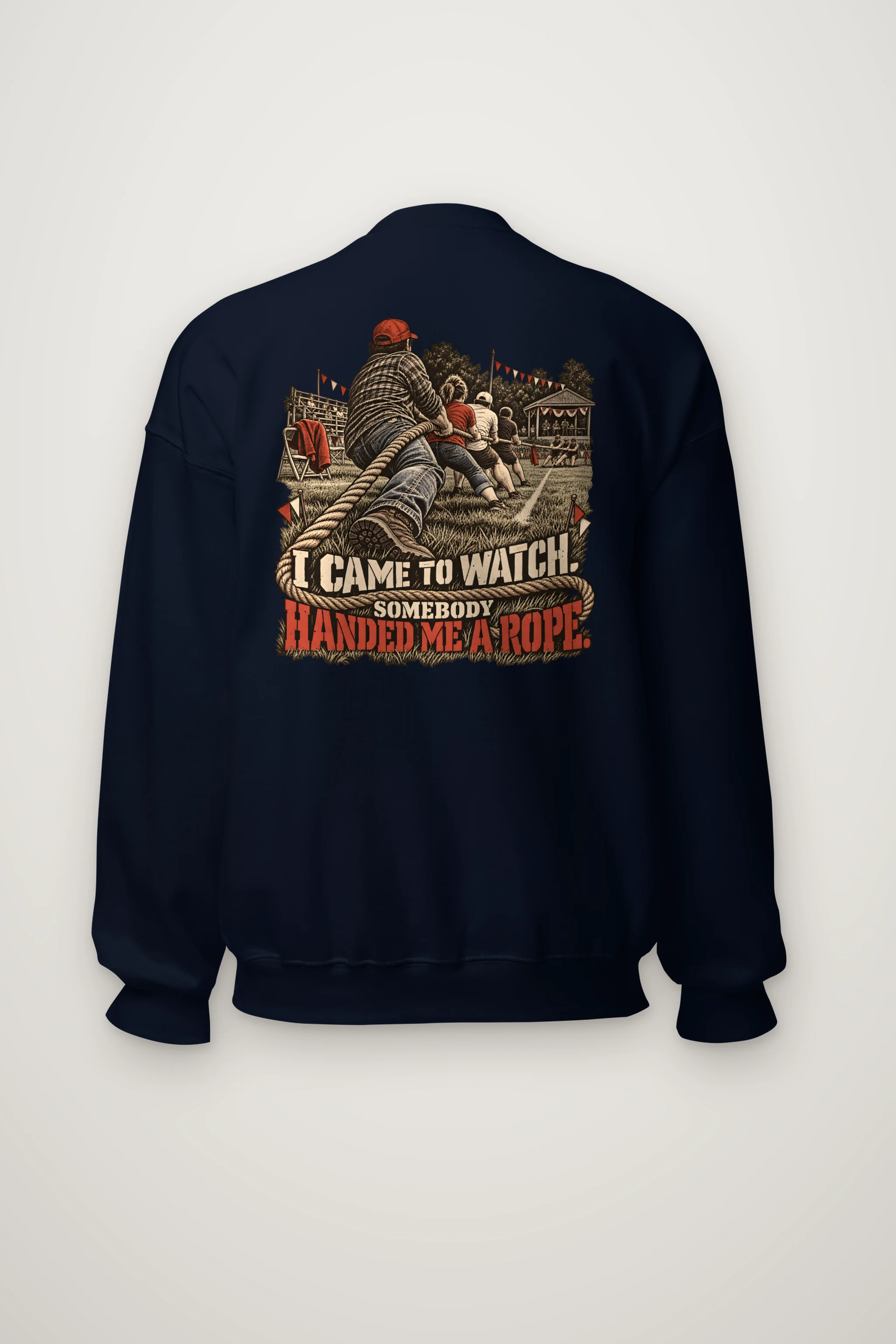 "Somebody Handed Me a Rope" Heavy Blend Unisex Crewneck Sweatshirt