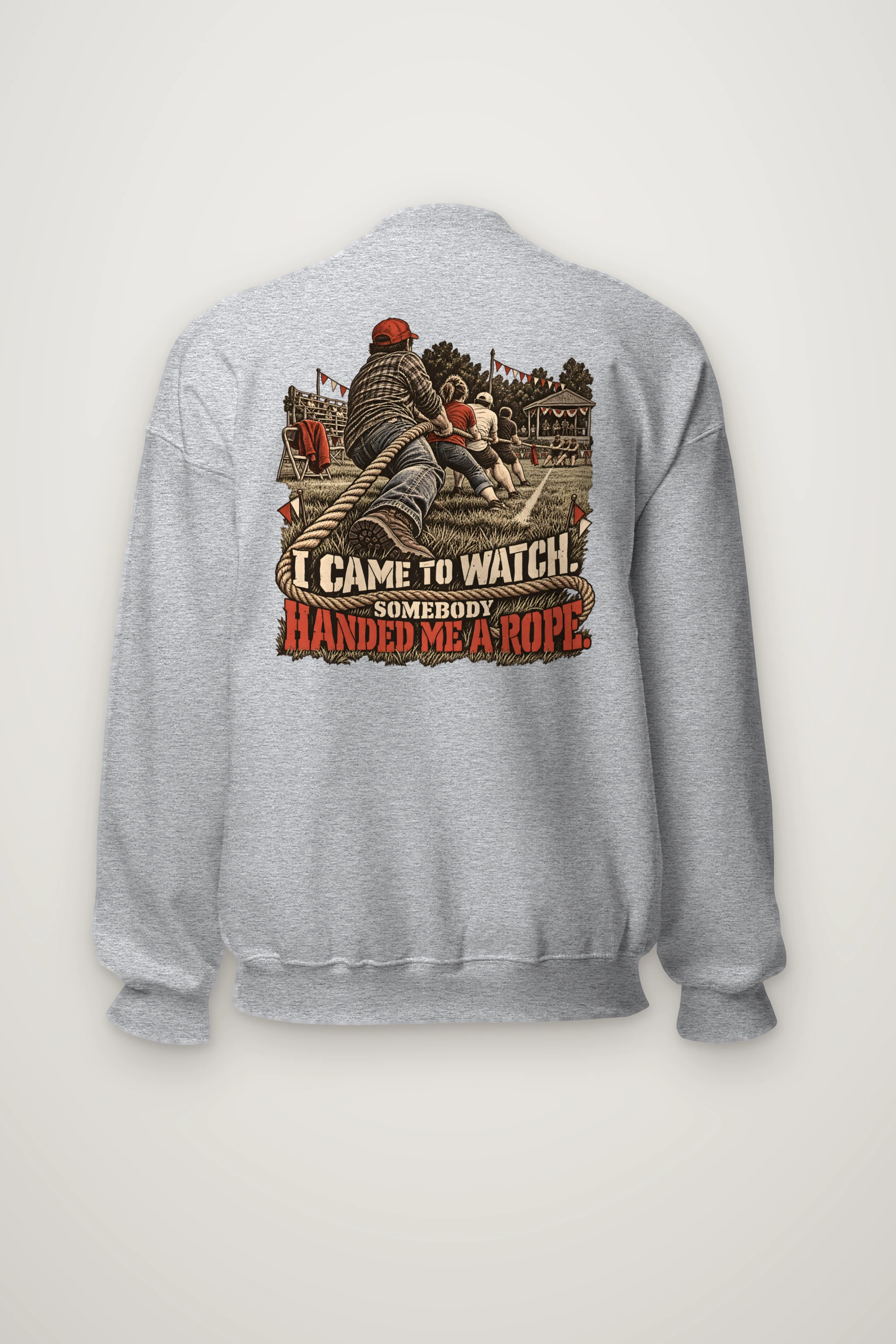 "Somebody Handed Me a Rope" Heavy Blend Unisex Crewneck Sweatshirt