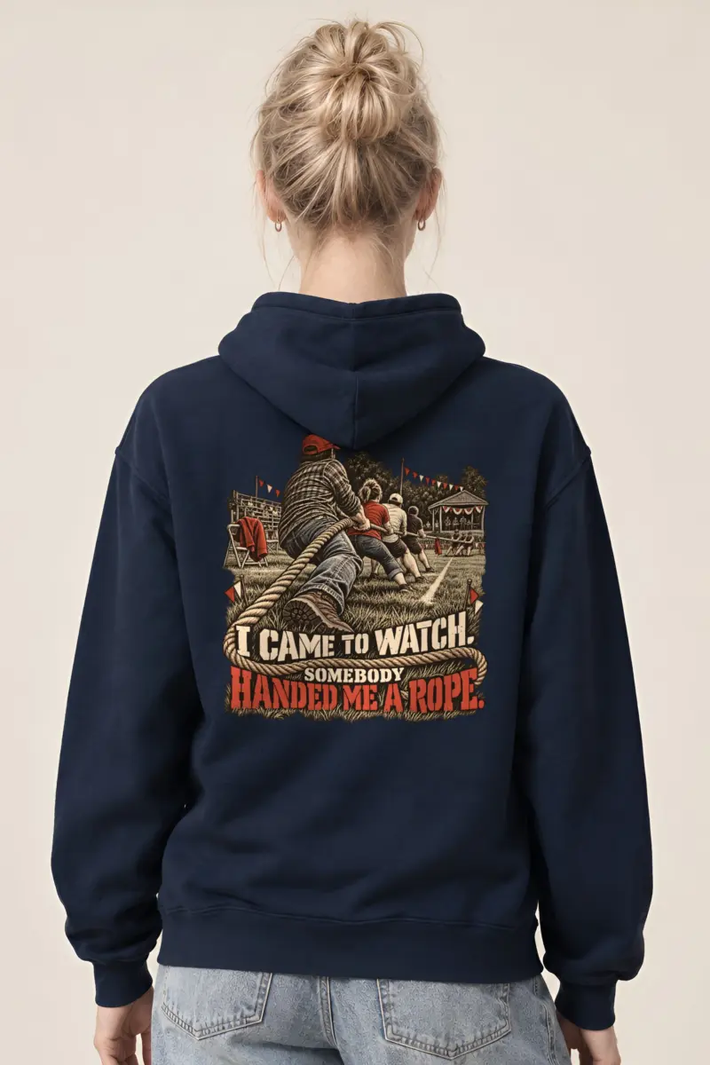 "Somebody Handed Me a Rope" Heavy Blend Unisex Pullover Hoodie