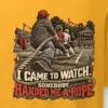 "Somebody Handed Me a Rope" Heavyweight Unisex Crewneck T-shirt
