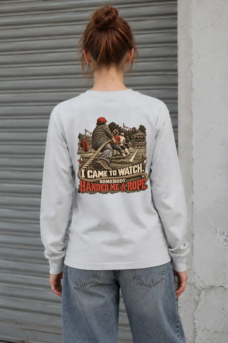 "Somebody Handed Me a Rope" Unisex Longsleeve T-shirt
