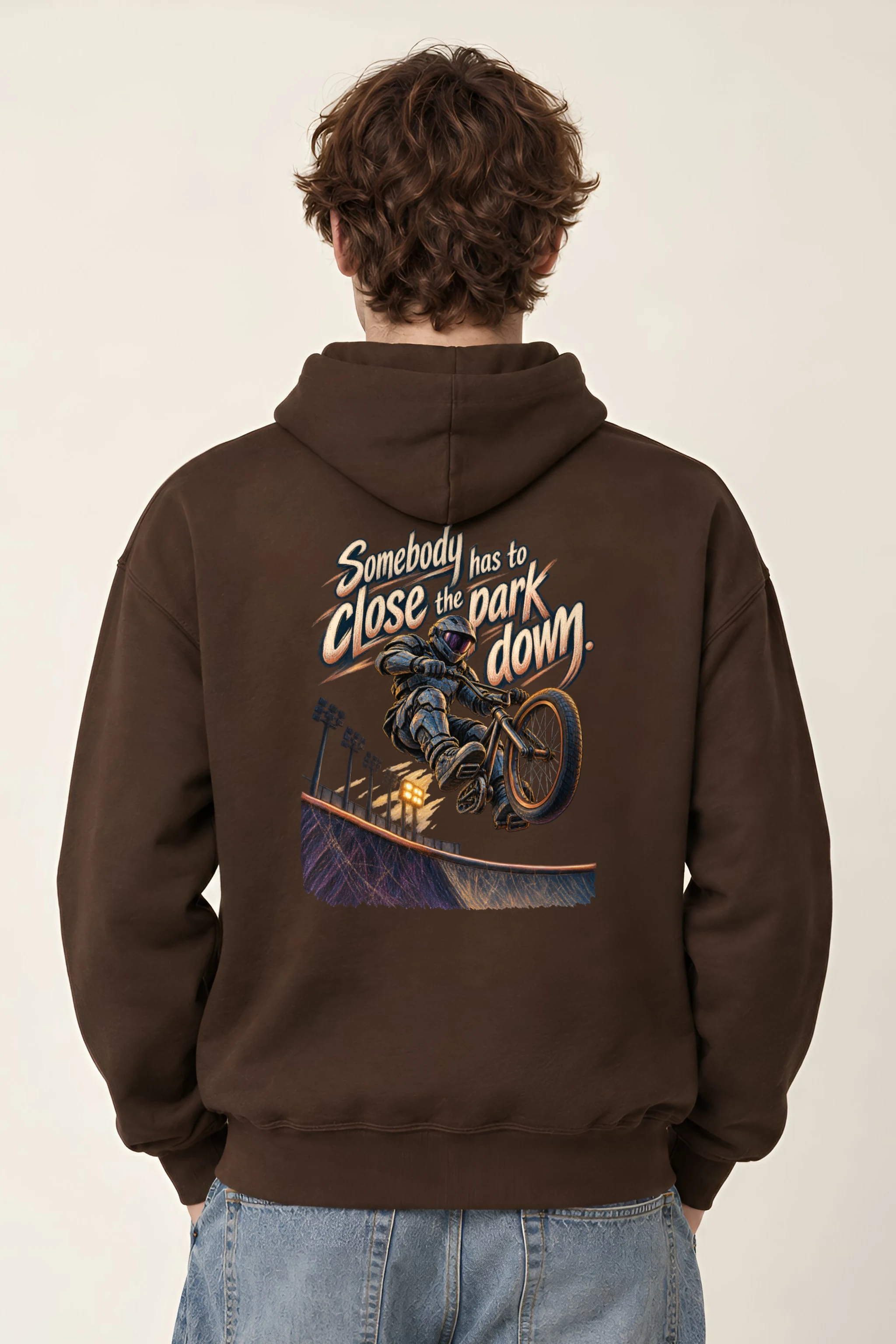 "Somebody Has To Close The Park Down" Unisex Pullover Hoodie