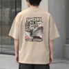 "Somebody Has To Sweep" Men's Oversized Heavyweight Crewneck T-Shirt