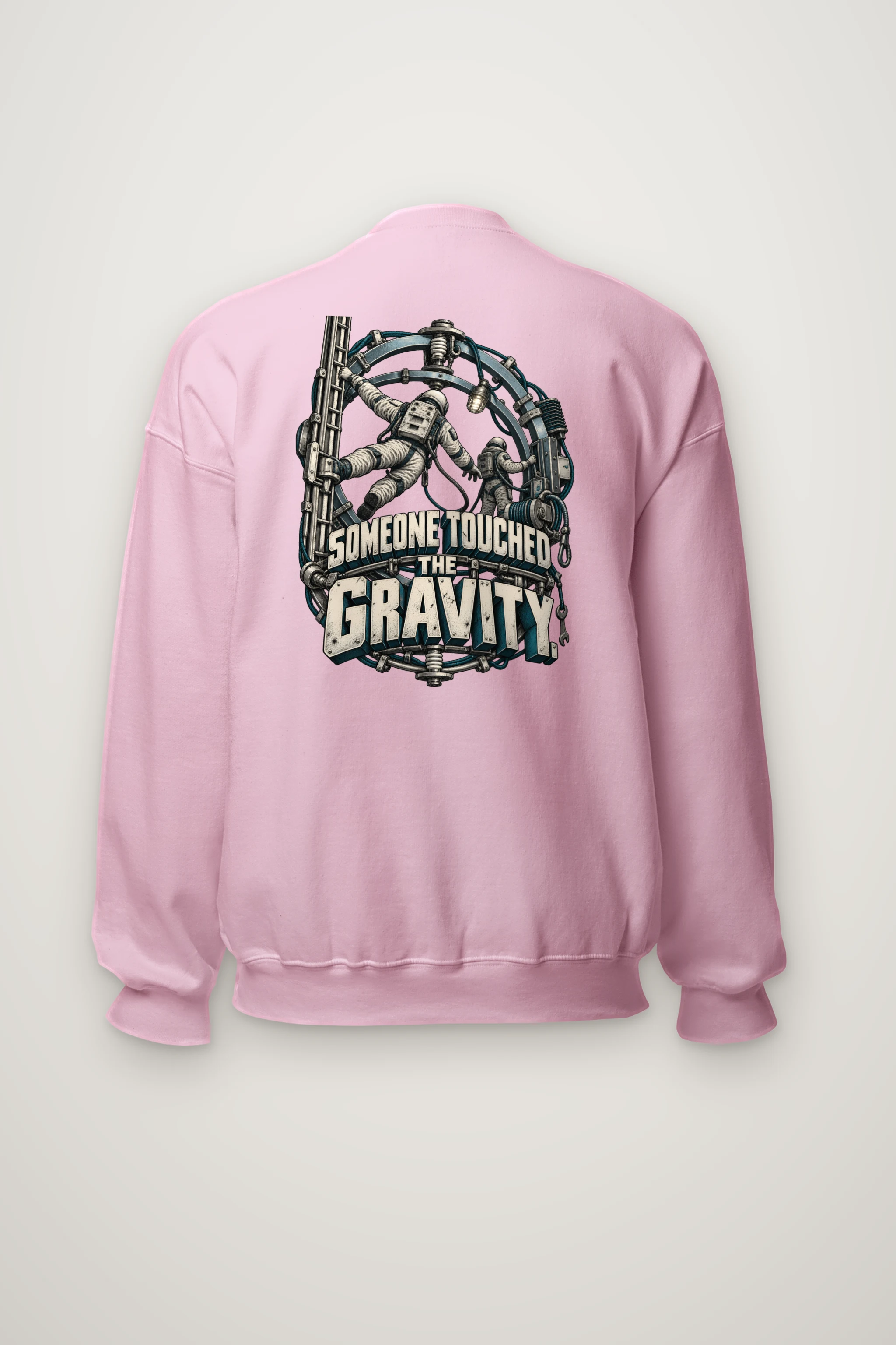 "Someone Touched the Gravity" Heavy Blend Unisex Crewneck Sweatshirt