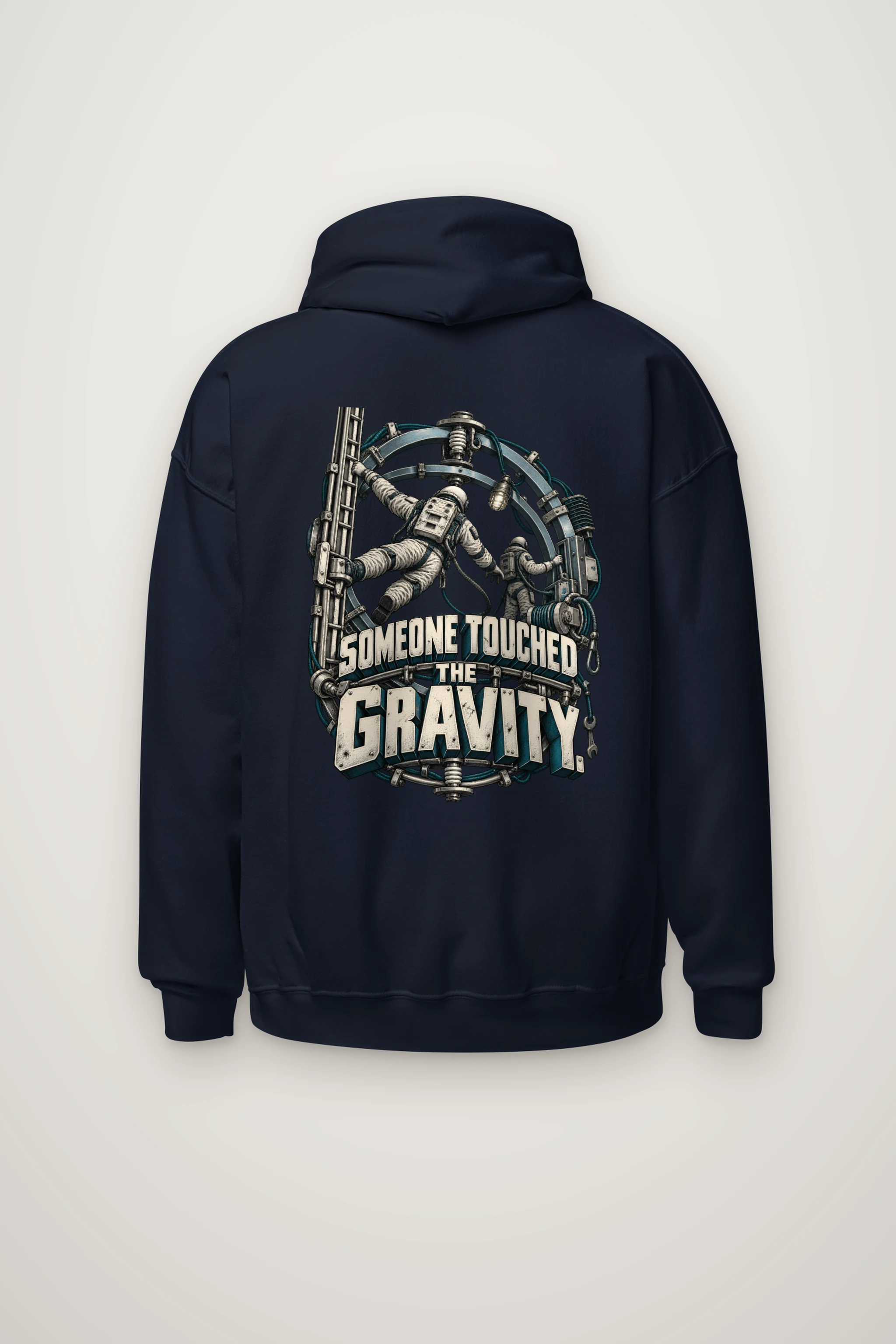 "Someone Touched the Gravity" Heavy Blend Unisex Pullover Hoodie