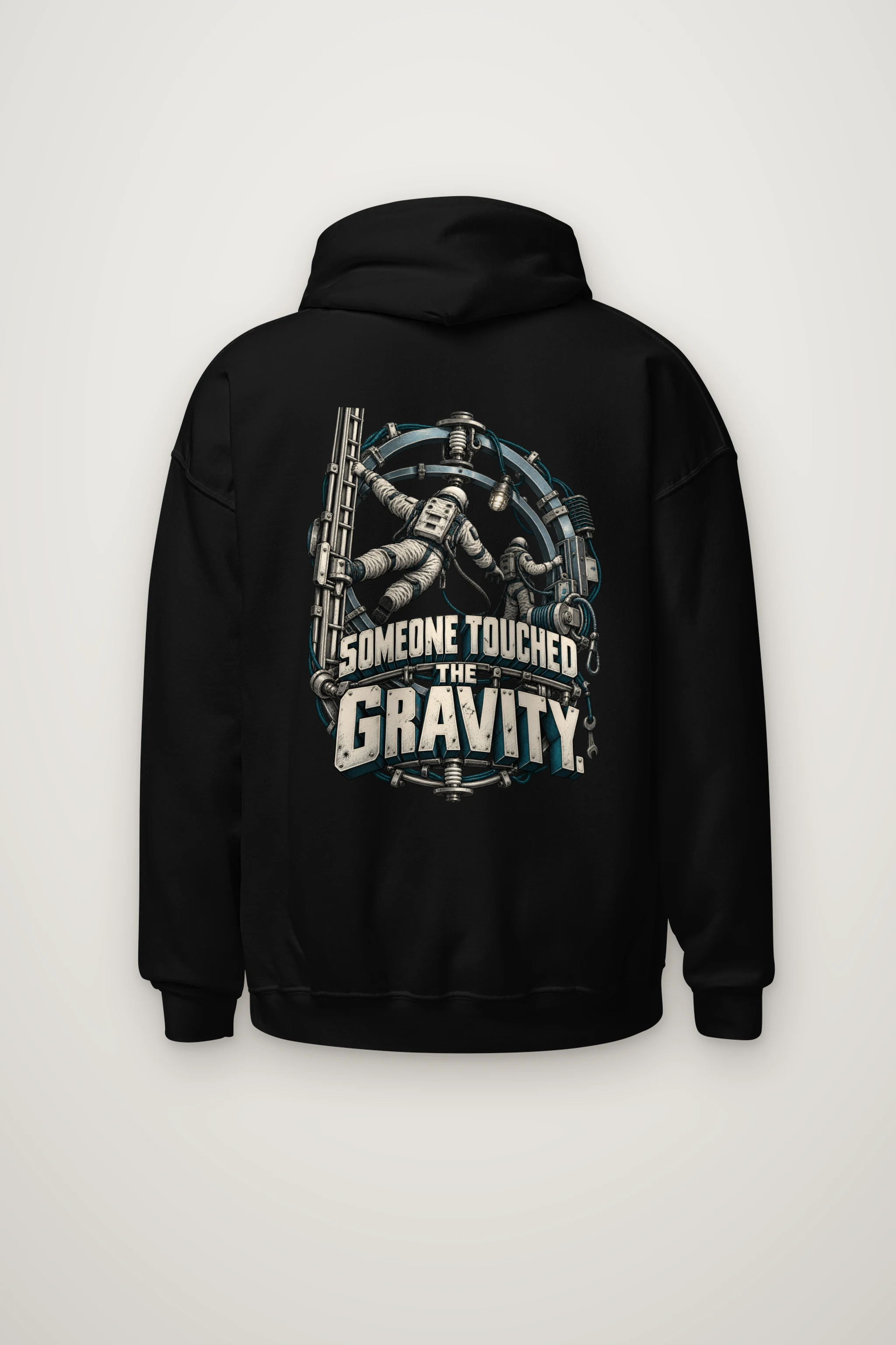 "Someone Touched the Gravity" Heavy Blend Unisex Pullover Hoodie