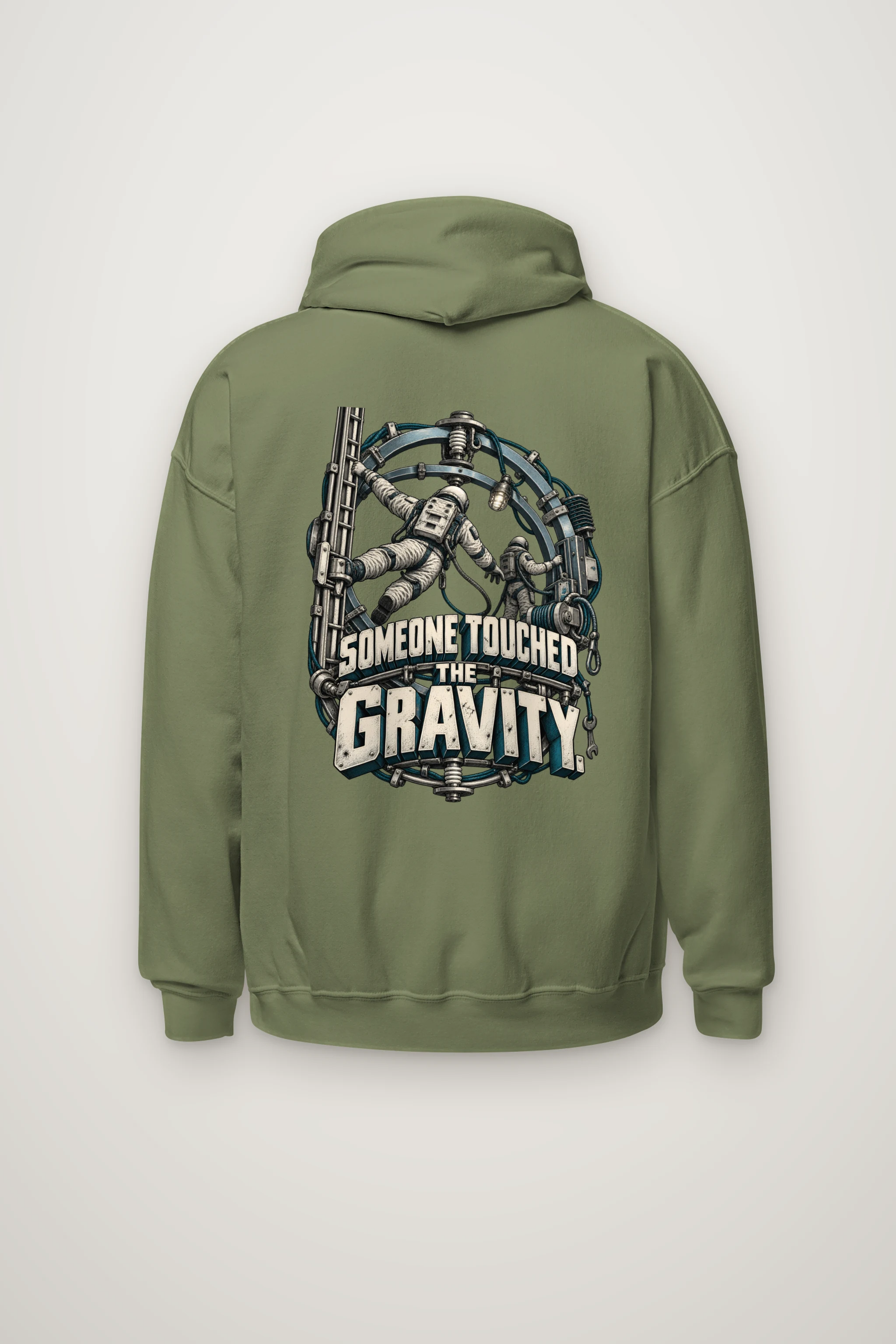"Someone Touched the Gravity" Heavy Blend Unisex Pullover Hoodie