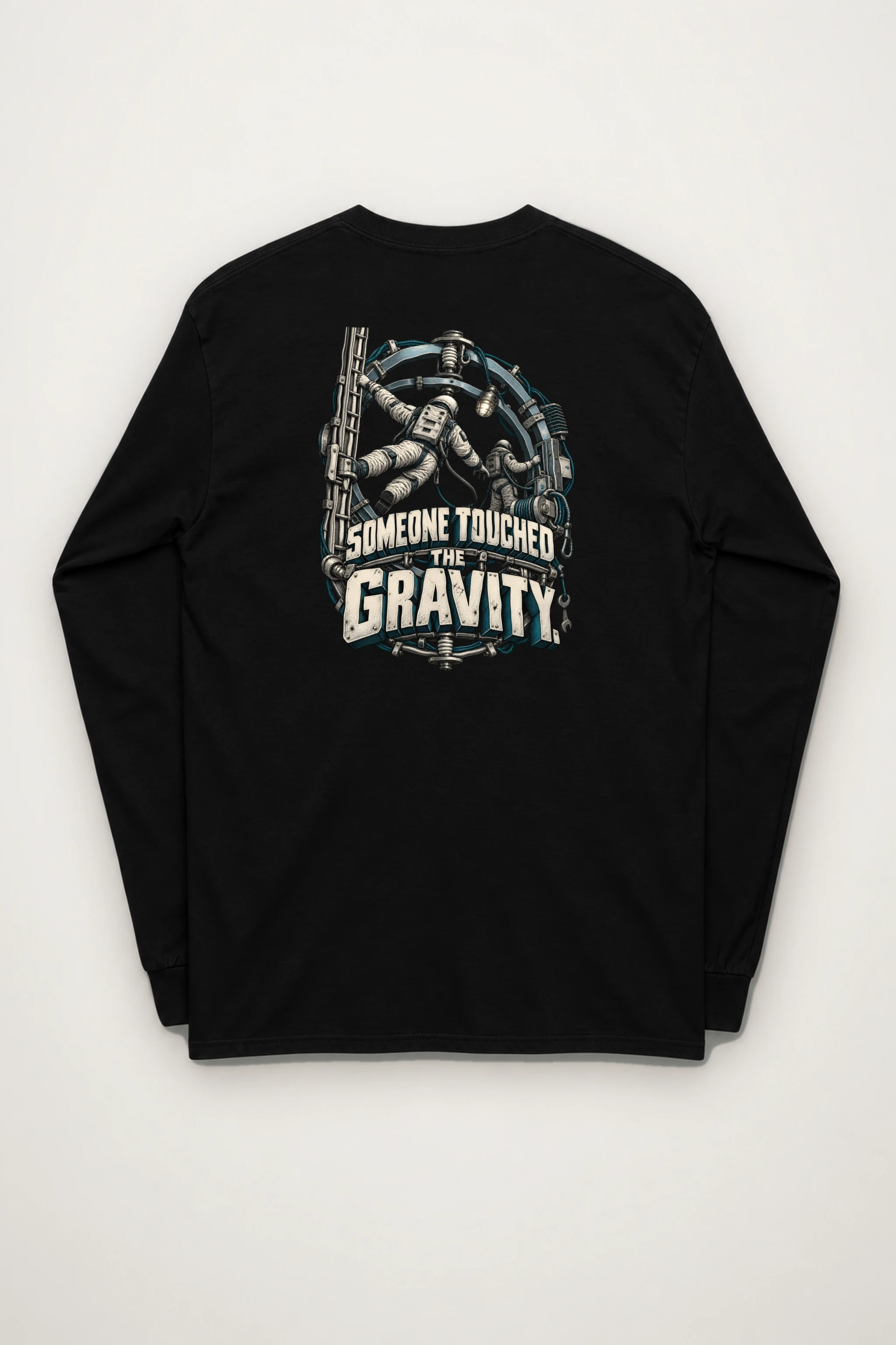 "Someone Touched the Gravity" Unisex Longsleeve T-shirt